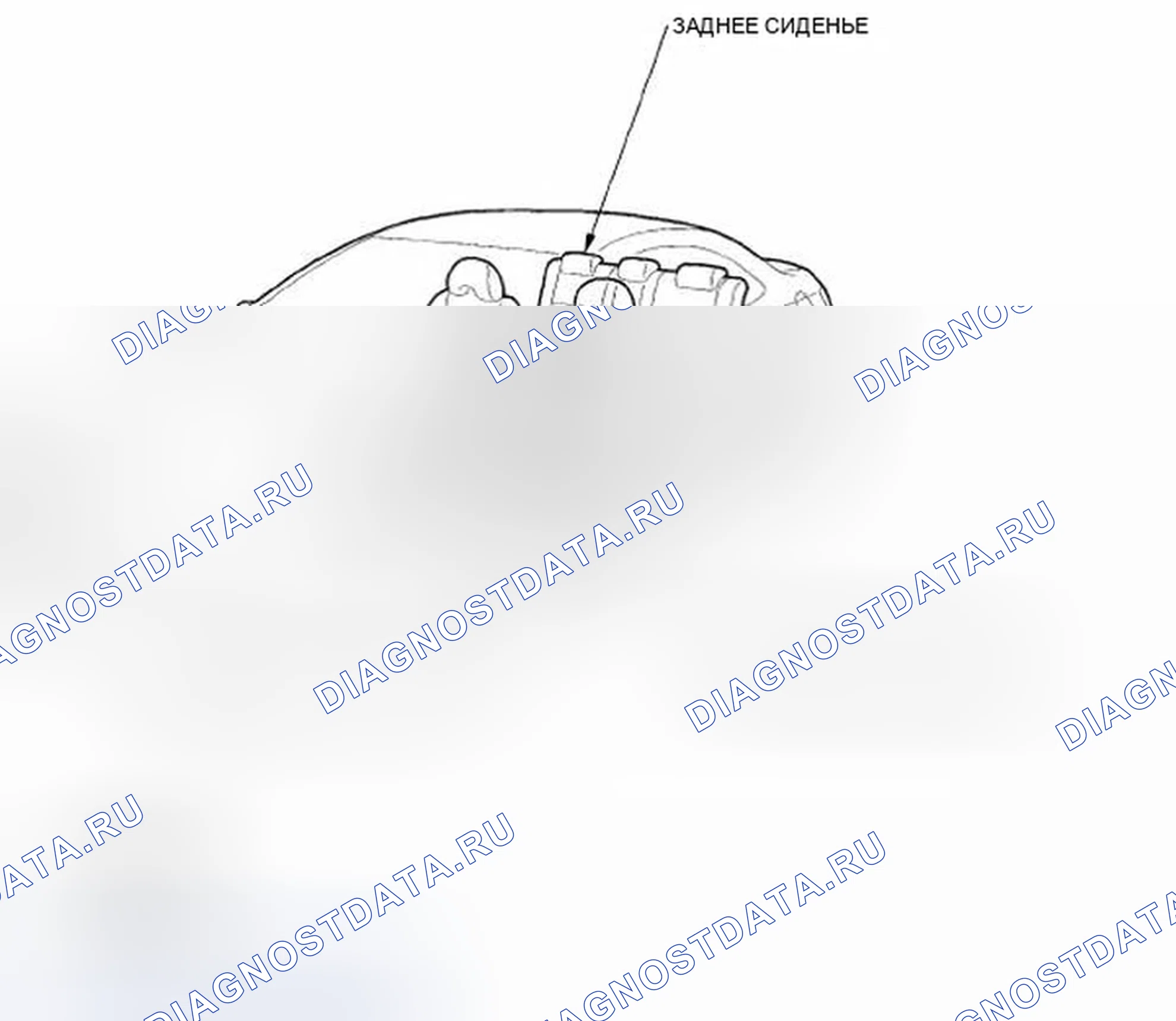 Рис. 13: Указатель расположения компонентов. Honda Civic VIII
