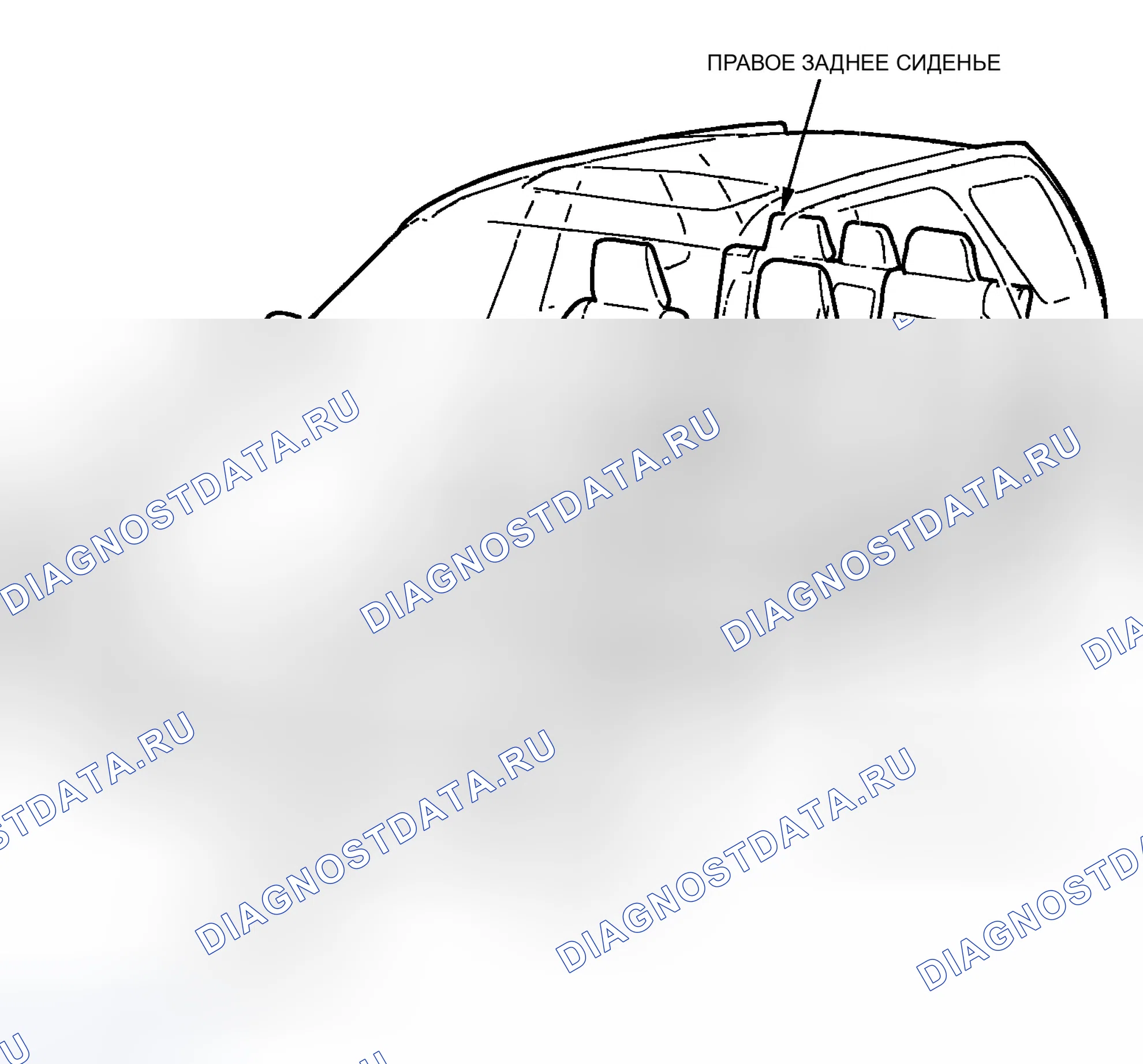 Рис. 1: Указатель расположения компонентов. Honda CR-V II рестайлинг
