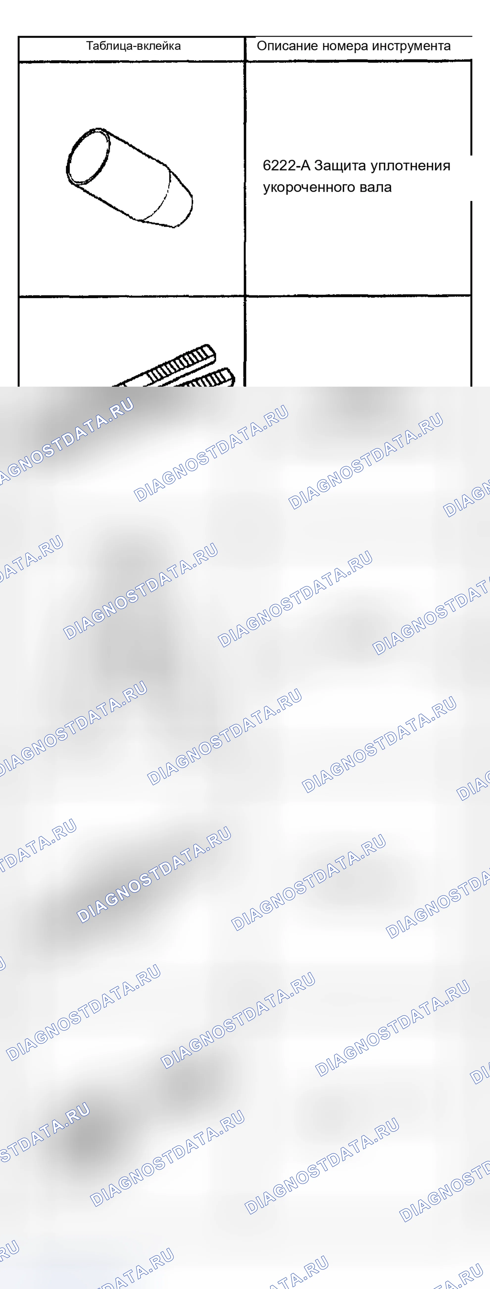 Рис. 105: Специальные инструменты и оборудование. Chevrolet TrailBlazer I
