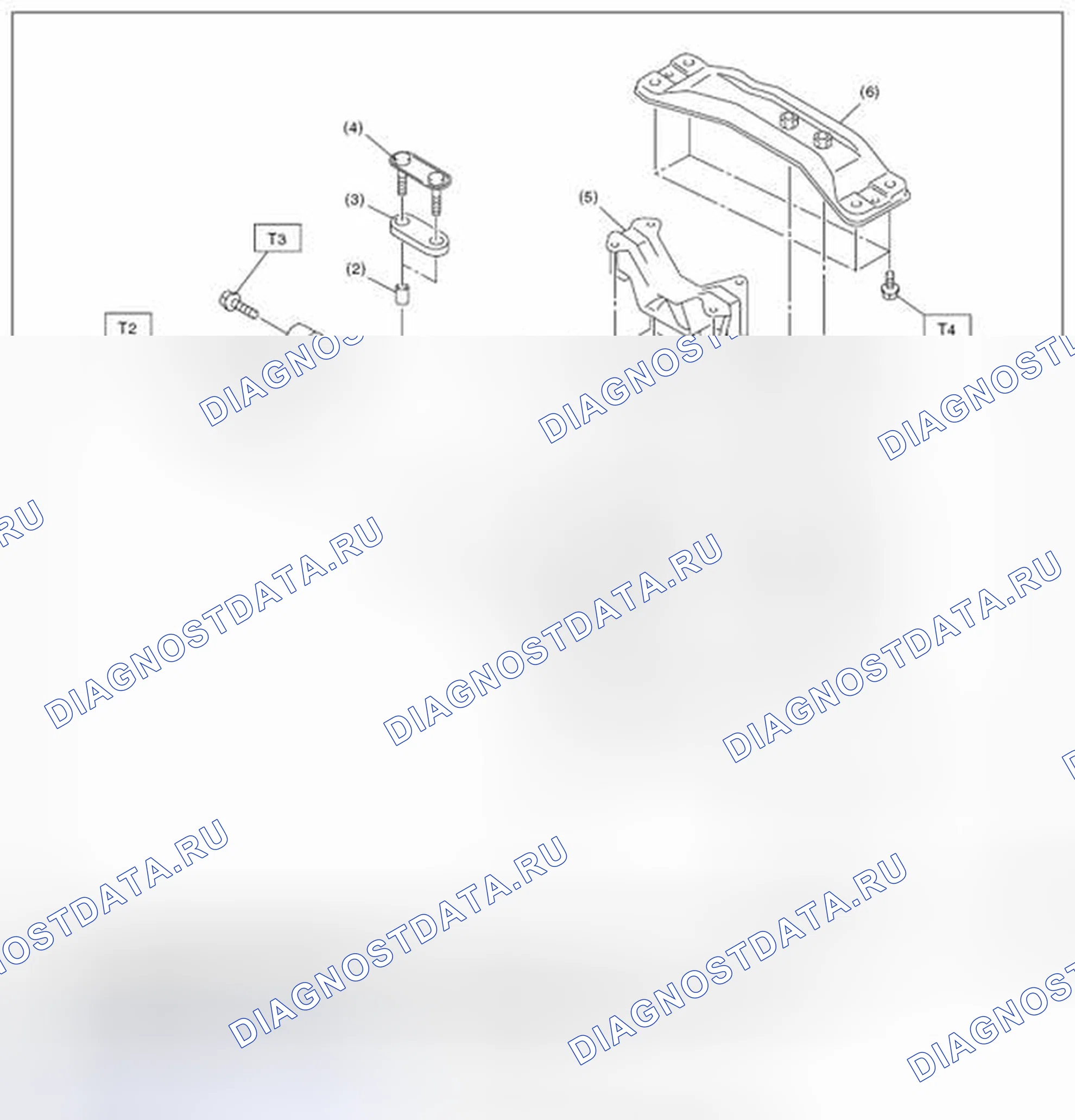 Рис. 25: МОНТАЖ КОРОБКИ ПЕРЕДАЧ. Subaru Forester SJ