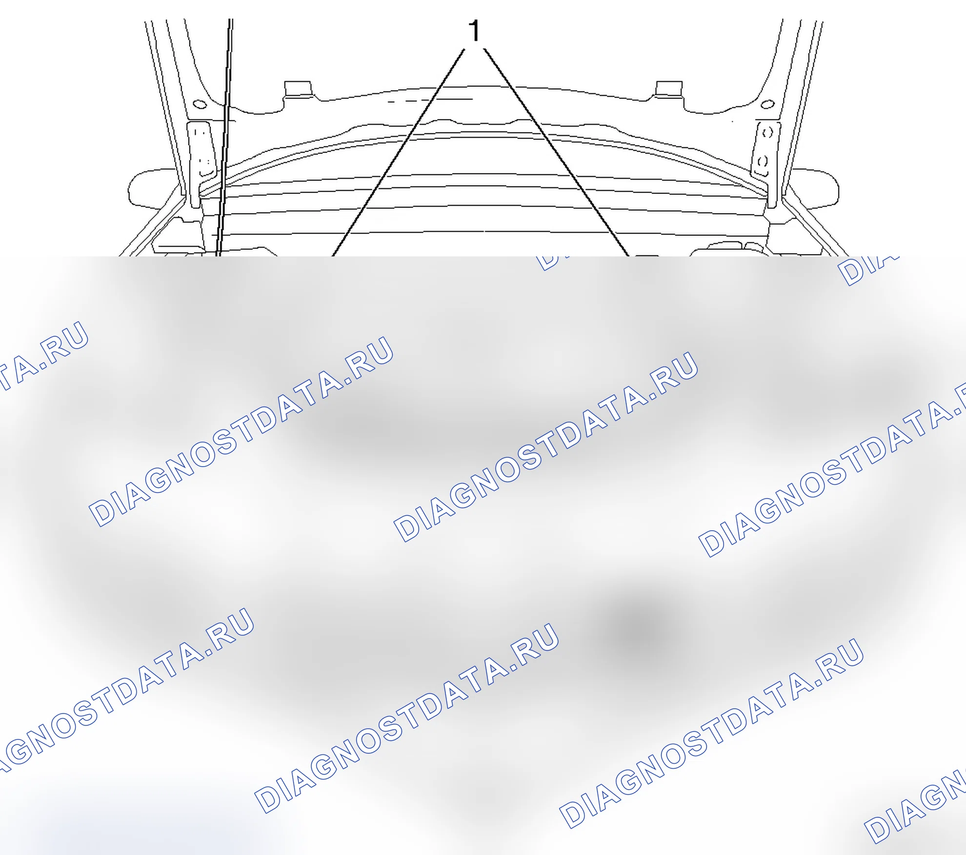 Передняя обшивка. Opel Zafira B