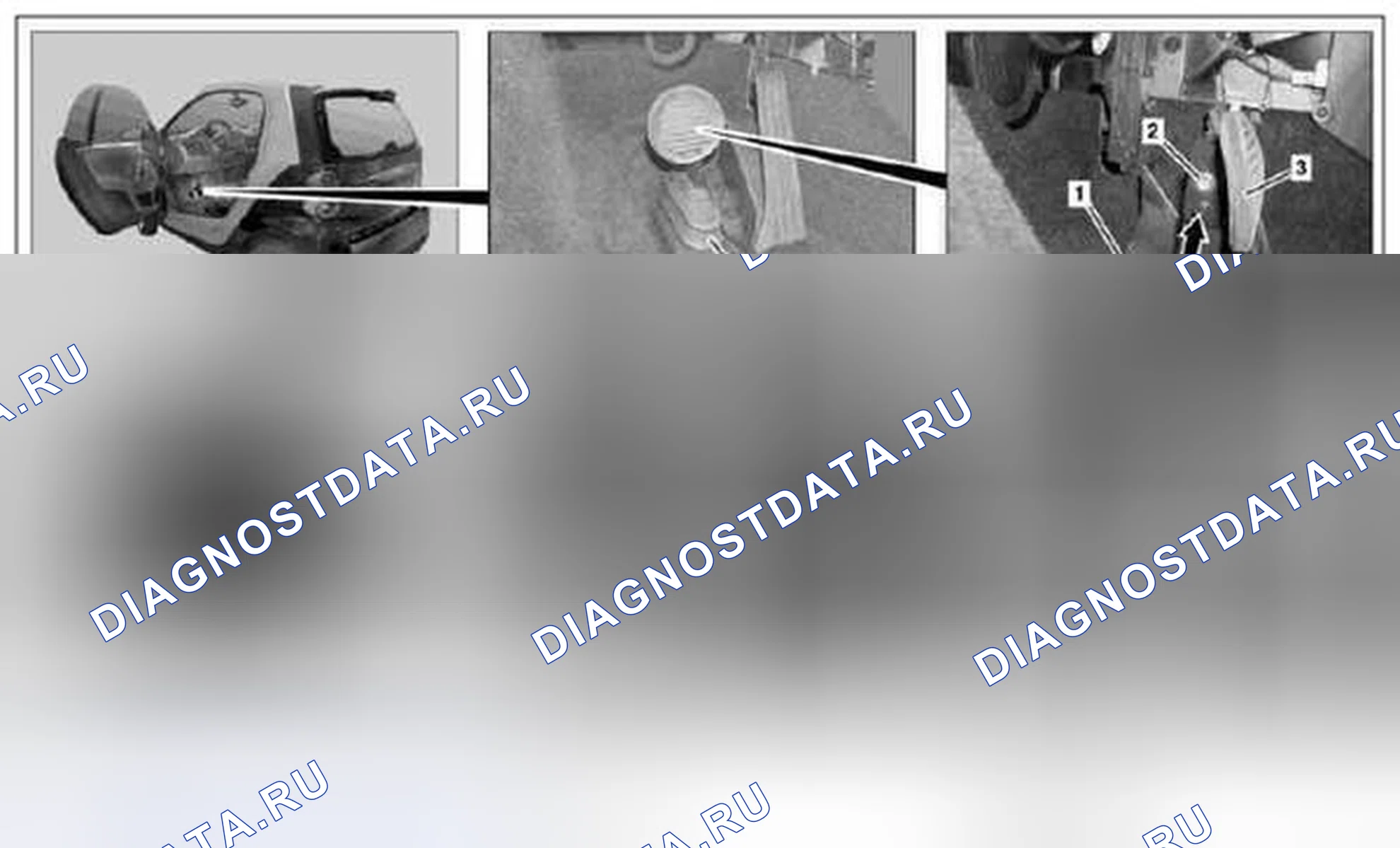 Рис. 8: Демонтировать, установить сильфон на педаль тормоза - AR29.10-P-0340MCC. Kia Soul I