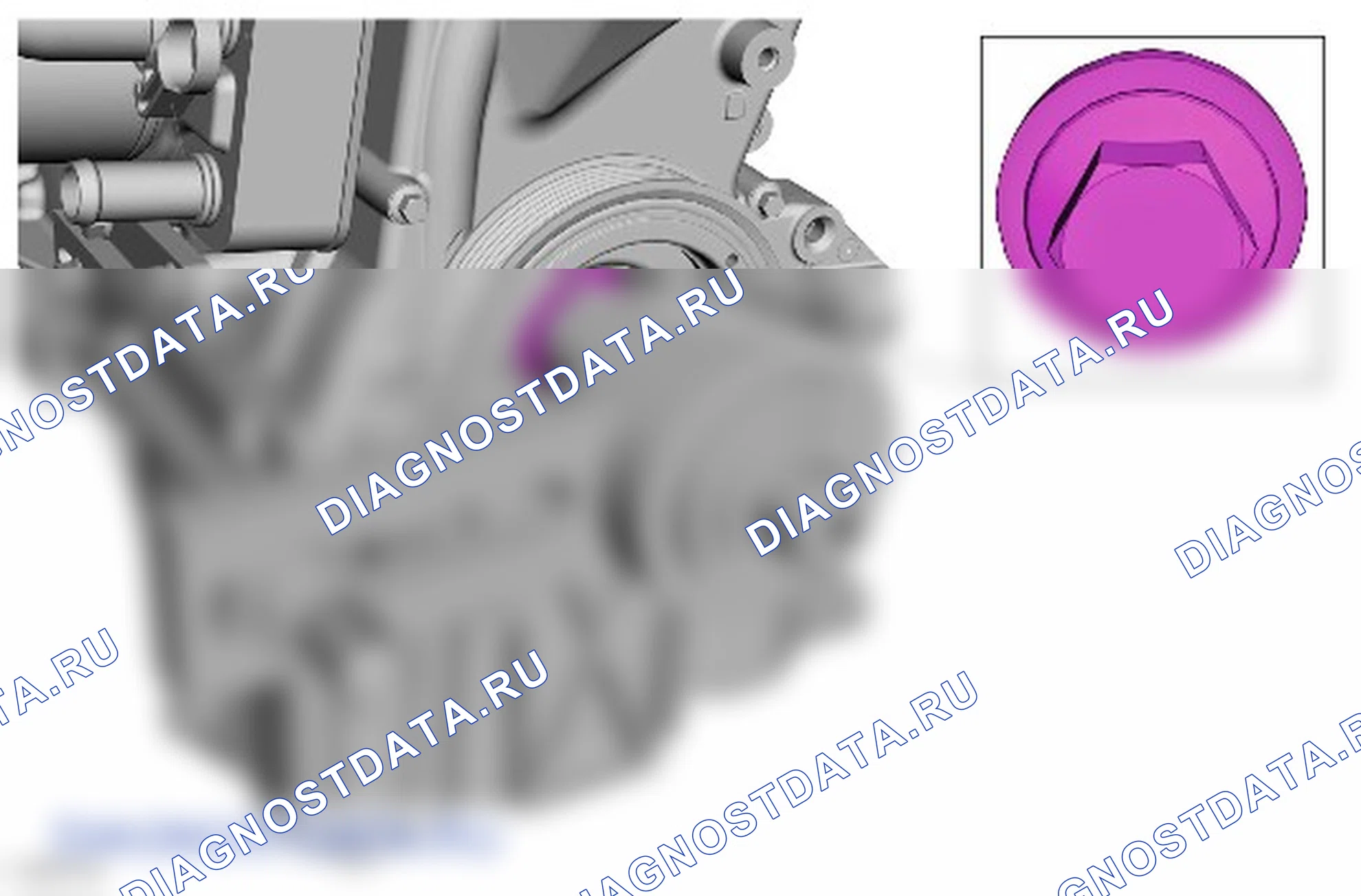 Разборка двигателя. Ford Grand C-MAX II