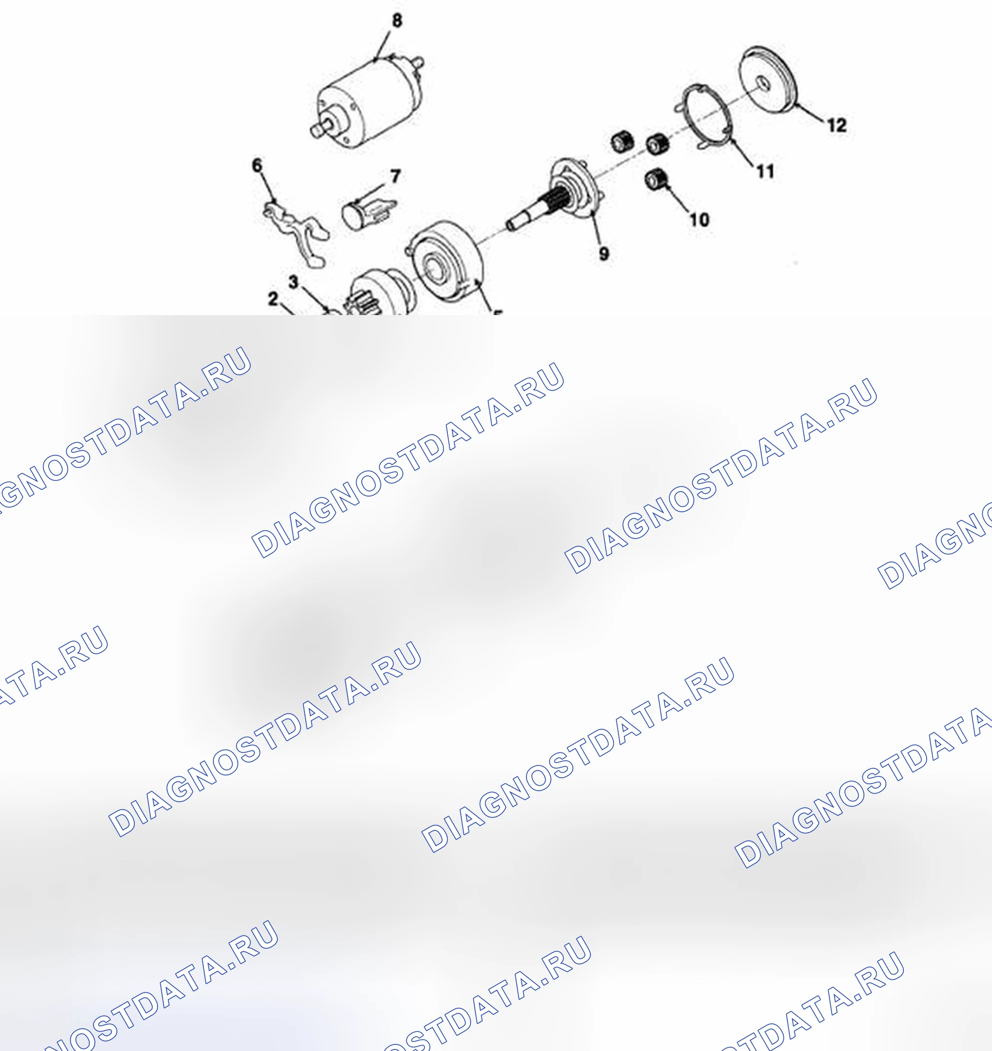 Рис. 6: КОМПОНЕНТЫ. Hyundai Santa Fe II