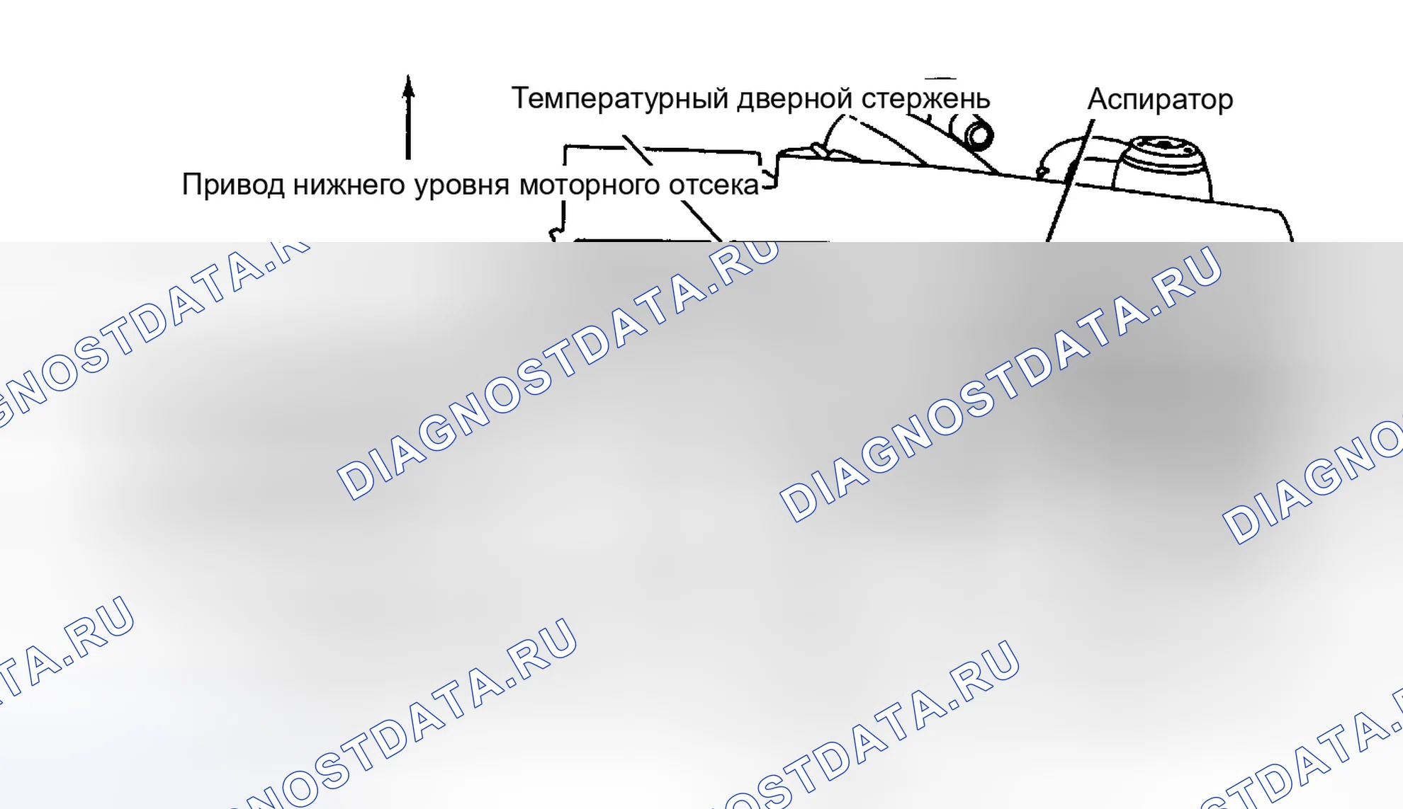 Рис. 4: Нагреватель и корпус кондиционера в сборе с компонентами ETCC (Electra, LeSabre и Regal). Buick Electra V