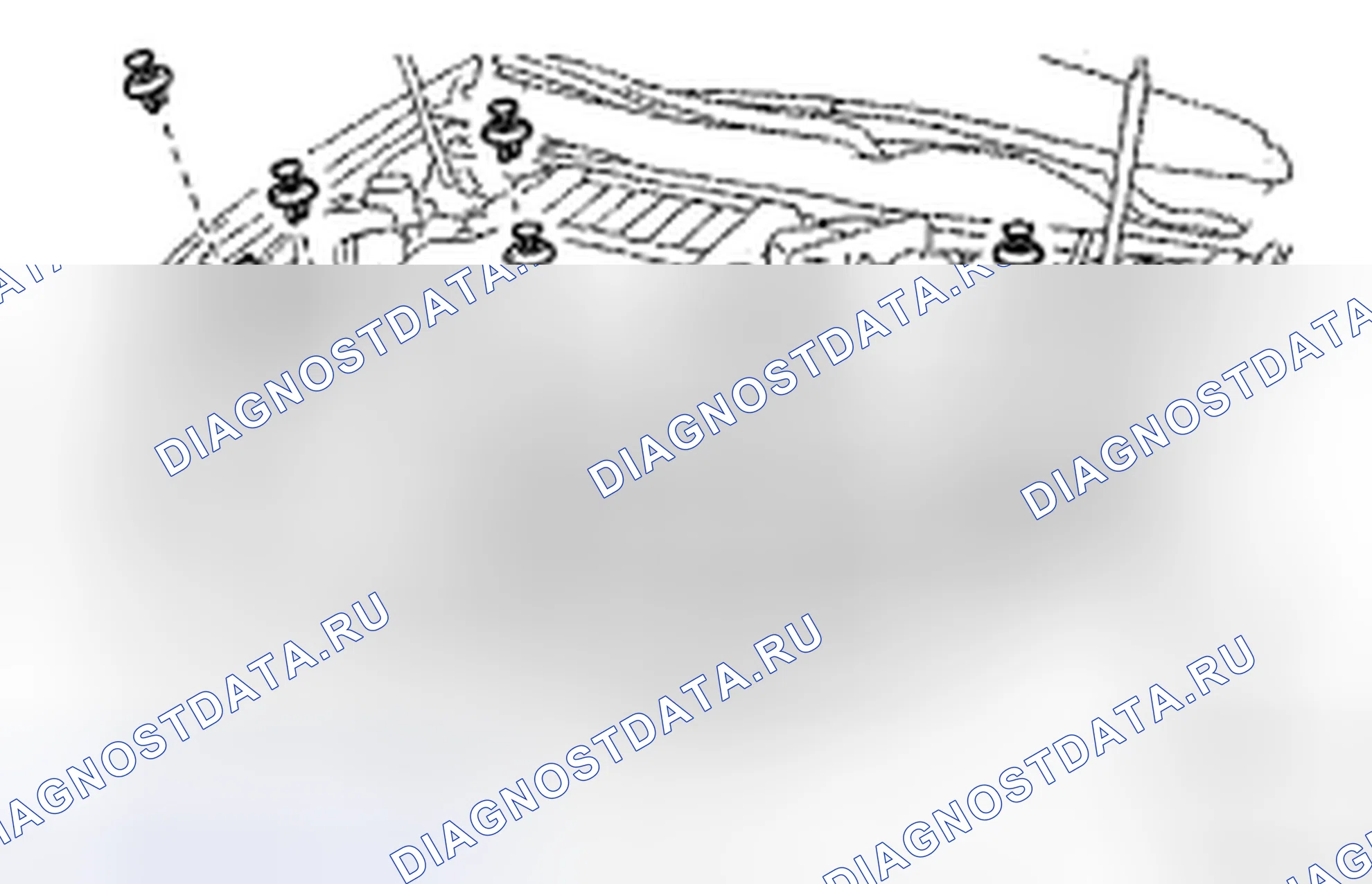 Рис. 49: ДЕМОНТАЖ. Toyota Avalon XX30 рестайлинг
