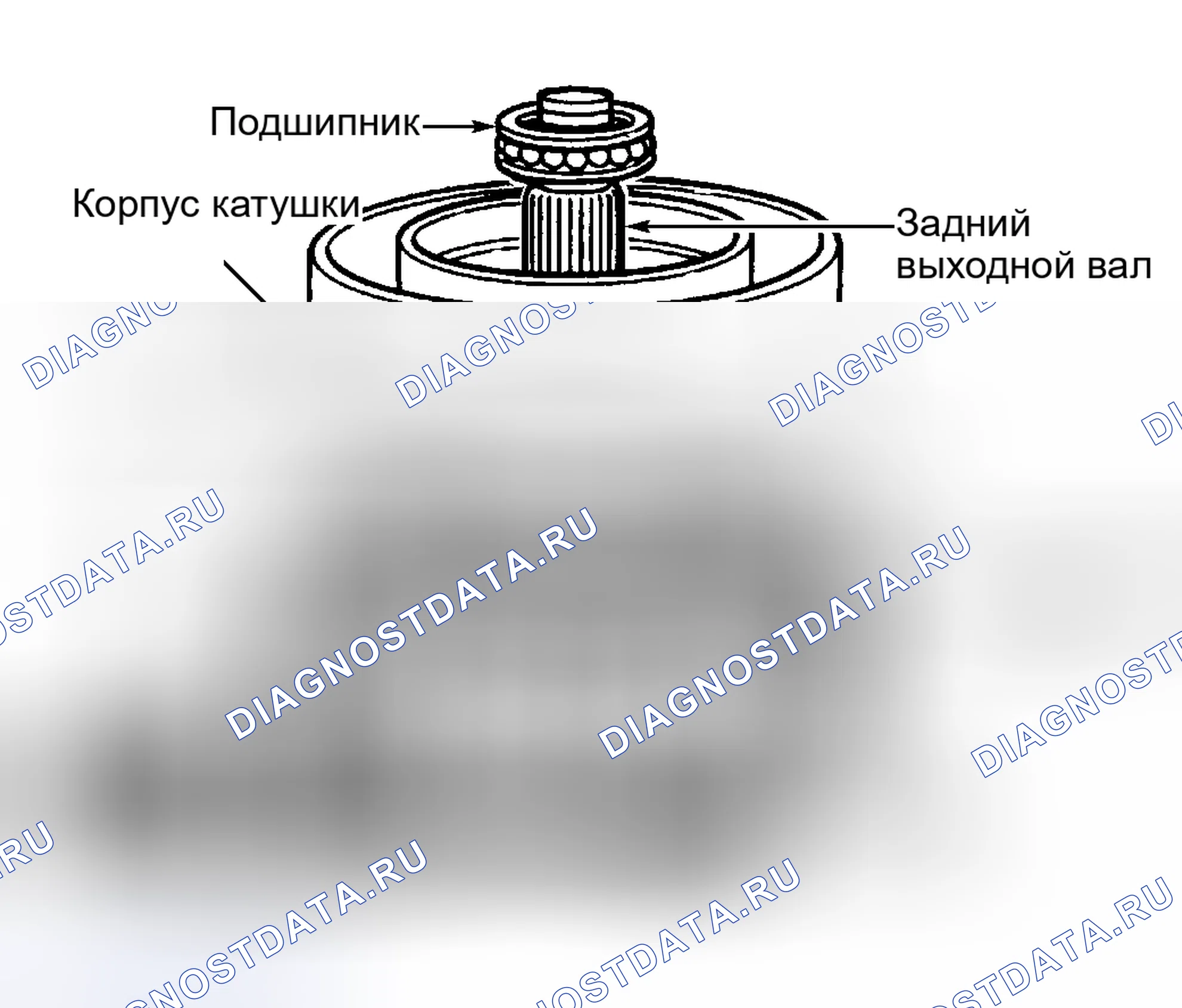 Рис. 20: РАЗБОРКА РАЗДАТОЧНОЙ КОРОБКИ. Hyundai Lantra II