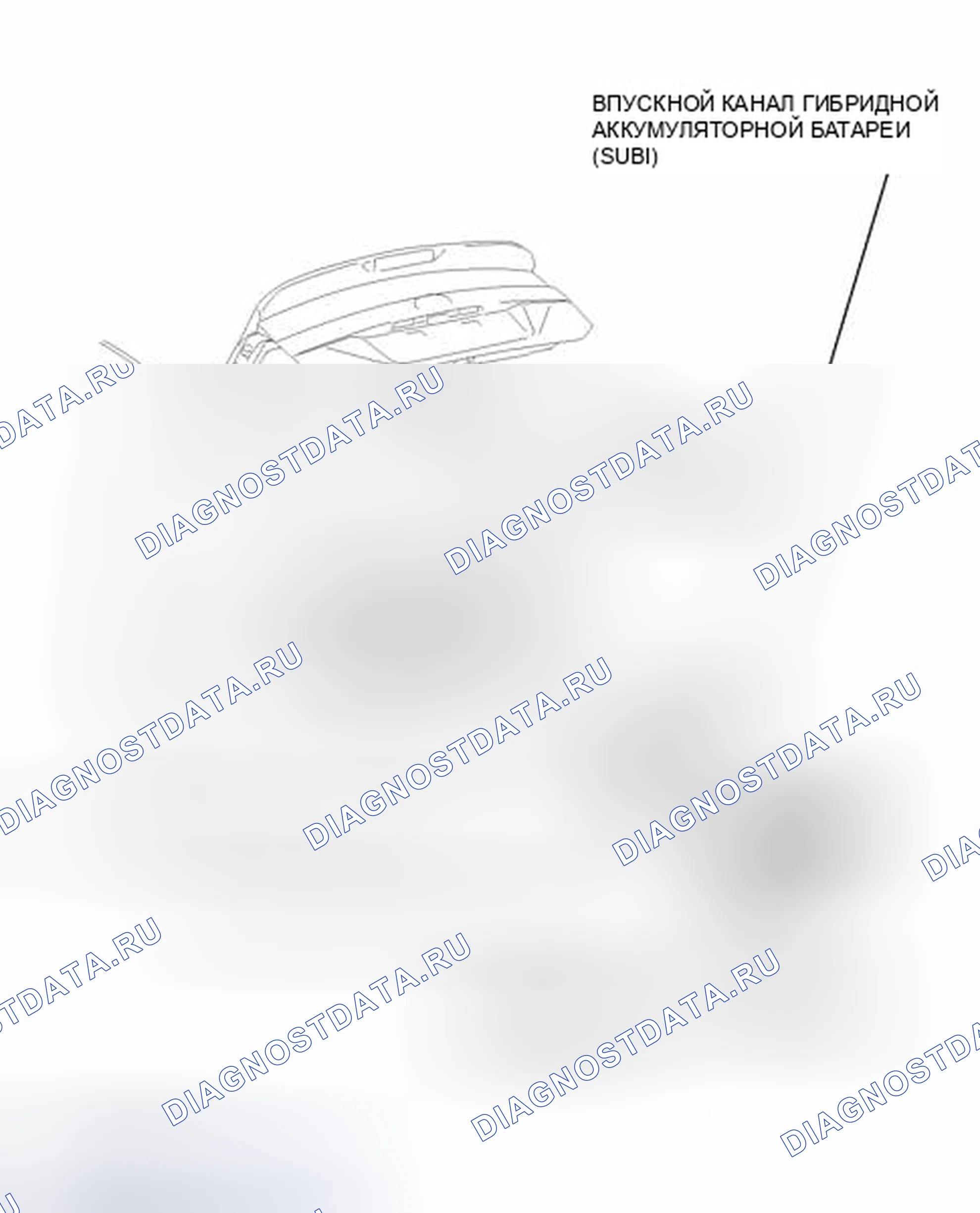 Рис. 154: ИЛЛЮСТРАЦИЯ. Toyota Prius PHV pre-III