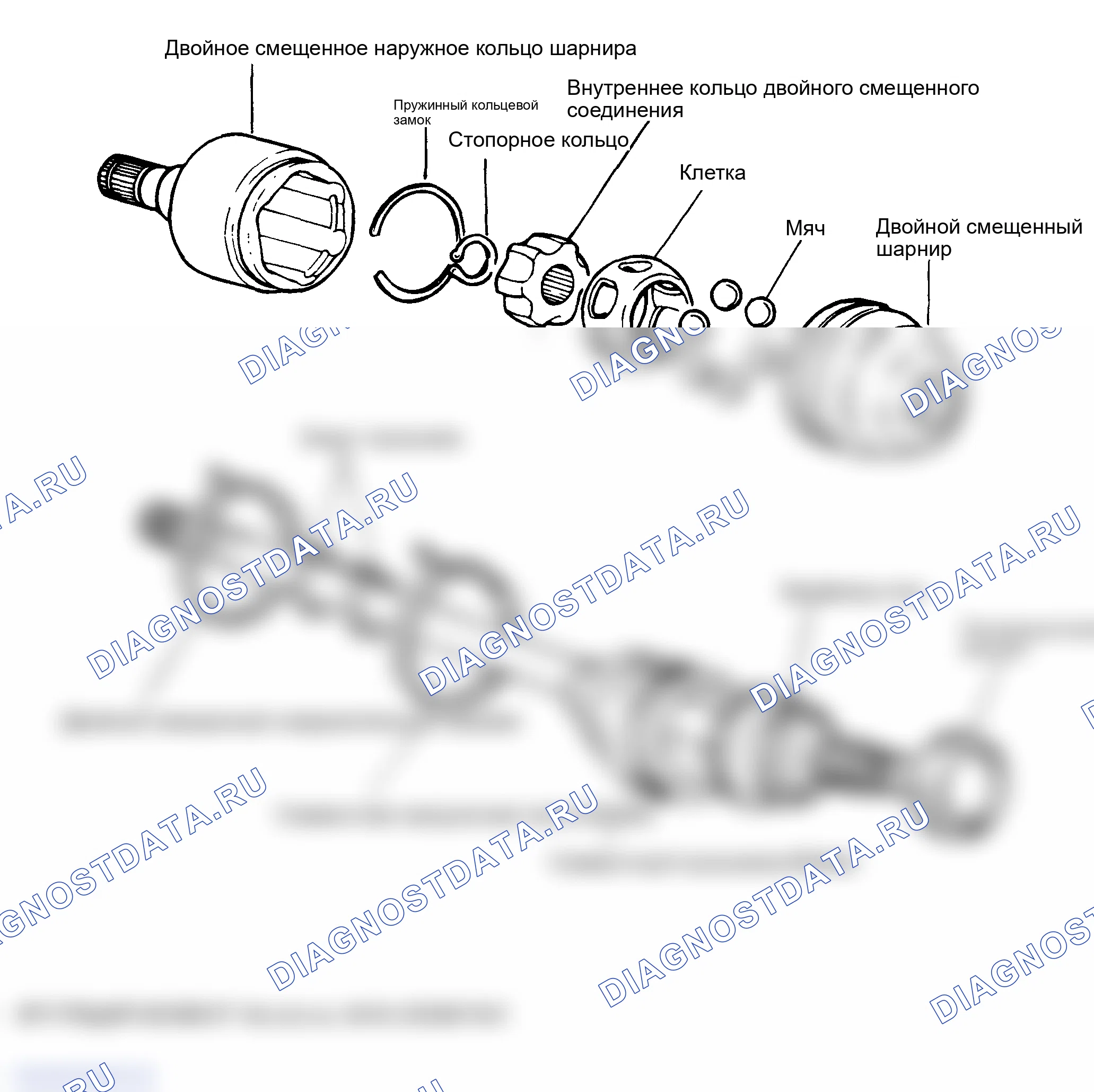 Рис. 32: КОМПОНЕНТЫ. Hyundai Santa Fe I