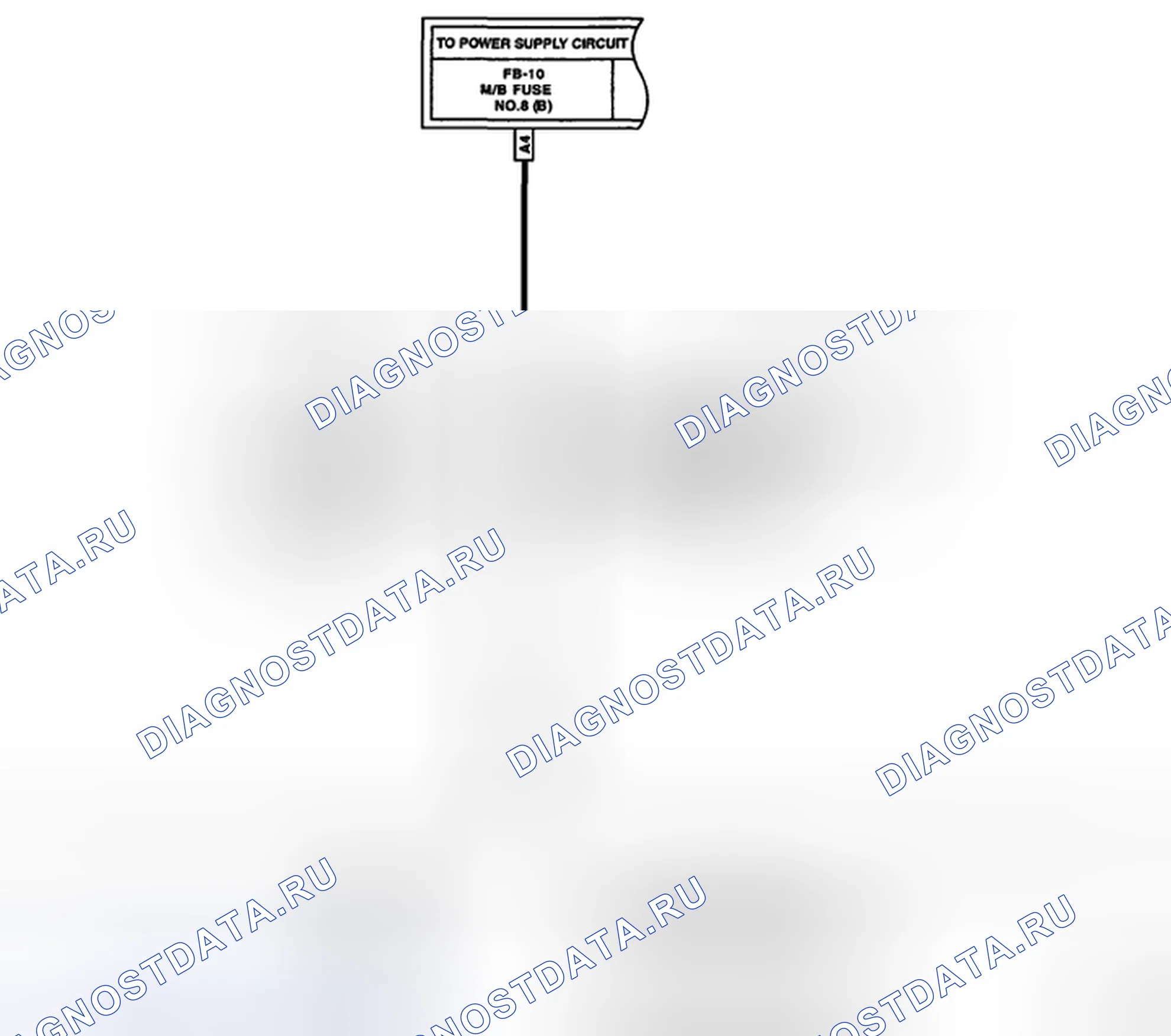 Рис. 22: электросхема. Subaru Outback BP рестайлинг