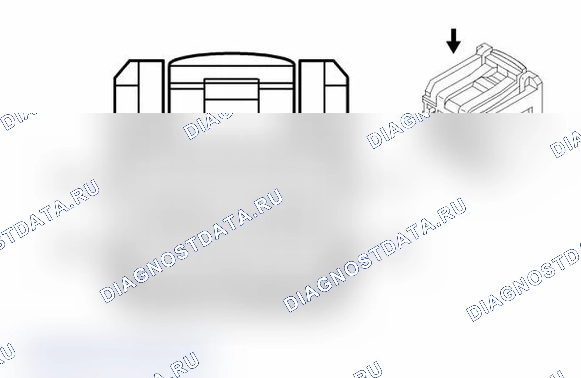 Рис. 8: Переключатель отбора мощности (КОМ). Chevrolet Silverado 2500 HD 