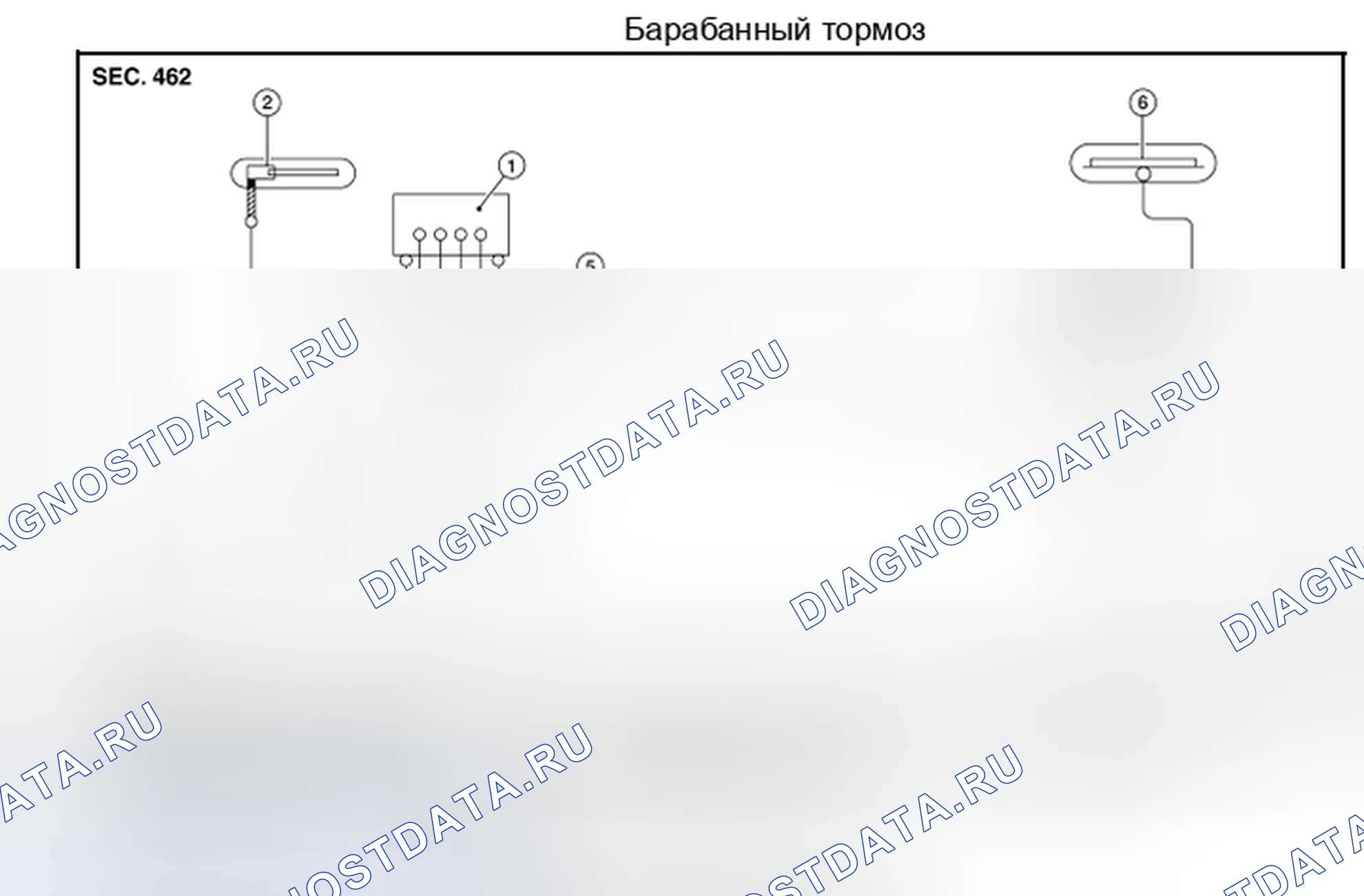 Рис. 15: СЗАДИ: гидравлические трубопроводы. Nissan Sentra B17 рестайлинг