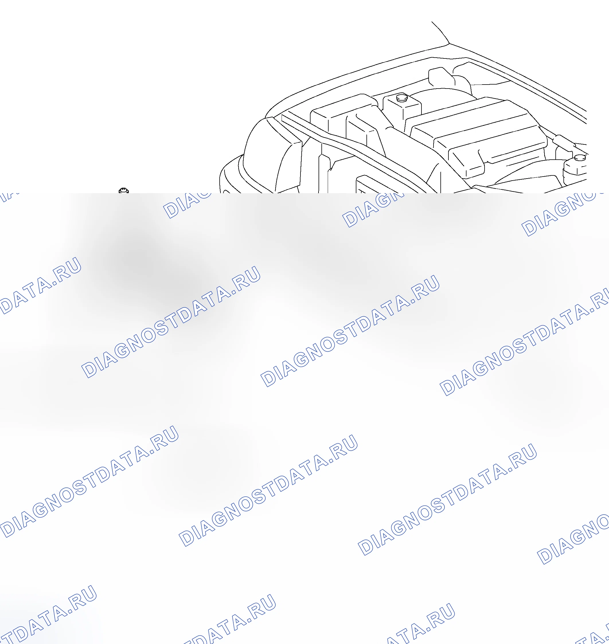 Рис. 56: КОМПОНЕНТЫ. Toyota Land Cruiser 100 рестайлинг 2