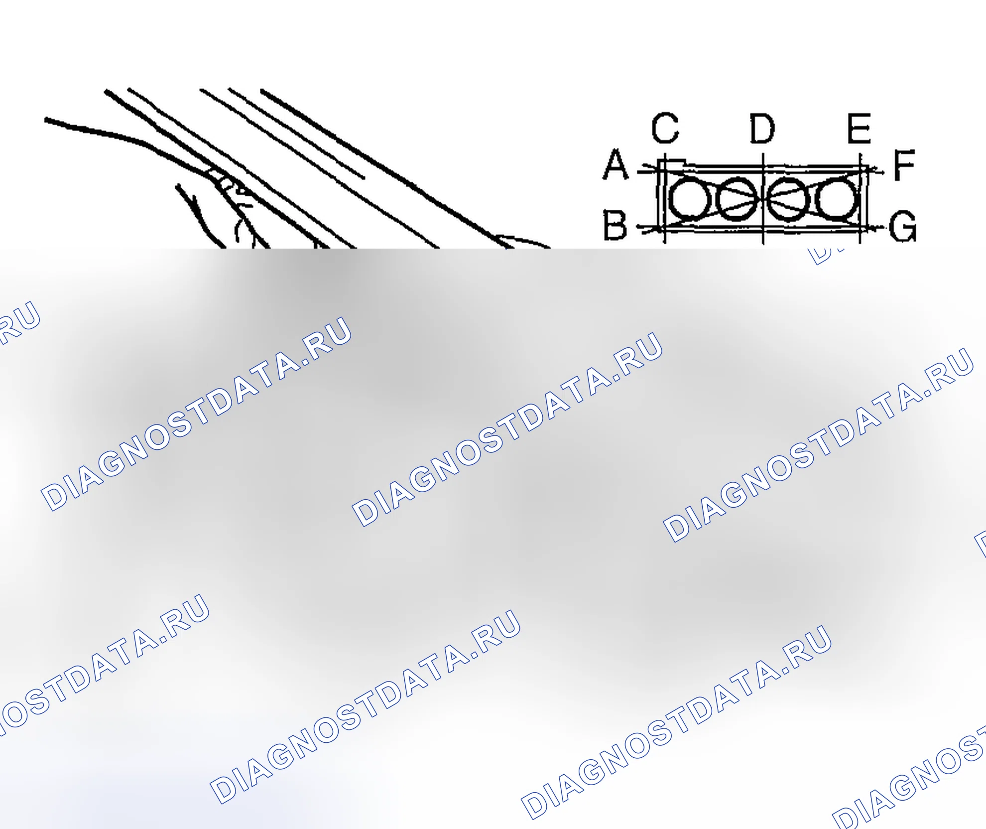 Рис. 262: БЛОК ЦИЛИНДРОВ. Mazda MX-30 I