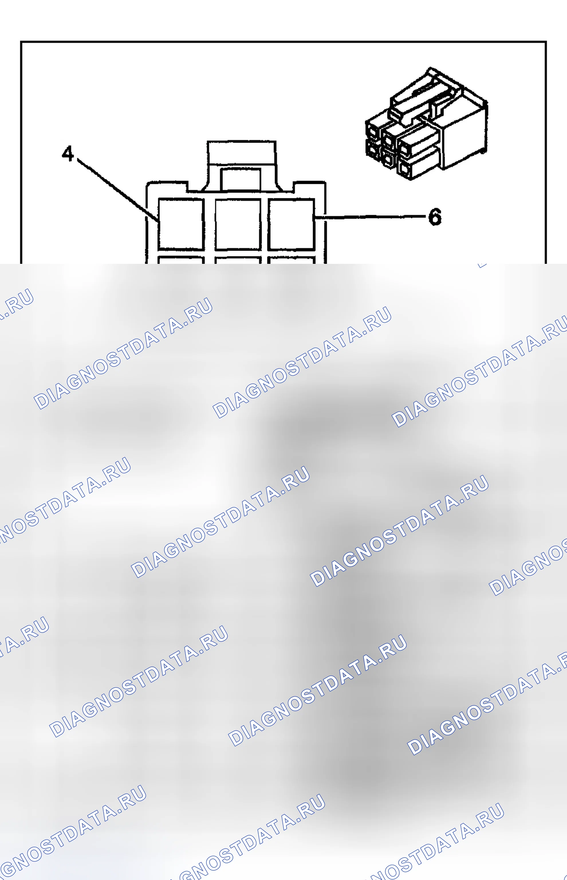 Рис. 11: Люк модуля C2. Chevrolet TrailBlazer I