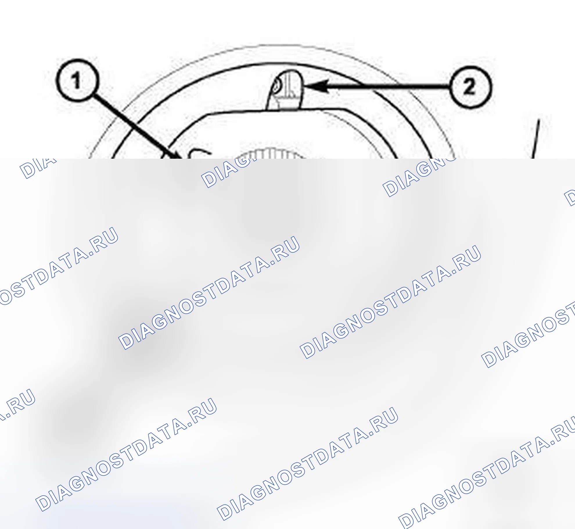 Рис. 8: РЕГУЛИРОВКА ПРОТИВОТУМАННЫХ ФАР. Dodge Caliber I рестайлинг