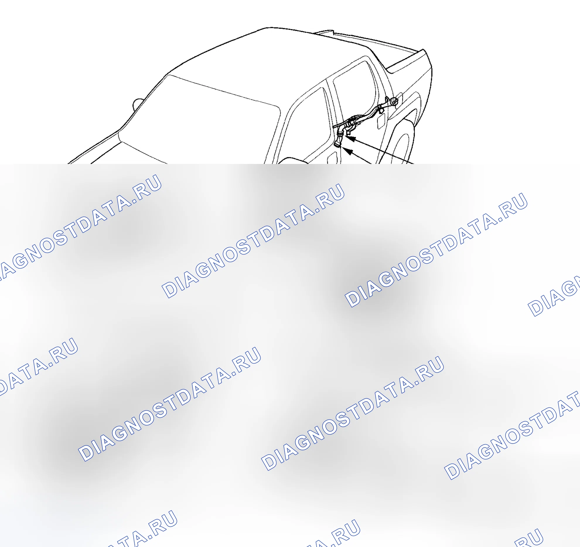 Рис. 43: Замена топливного бака. Honda Ridgeline I