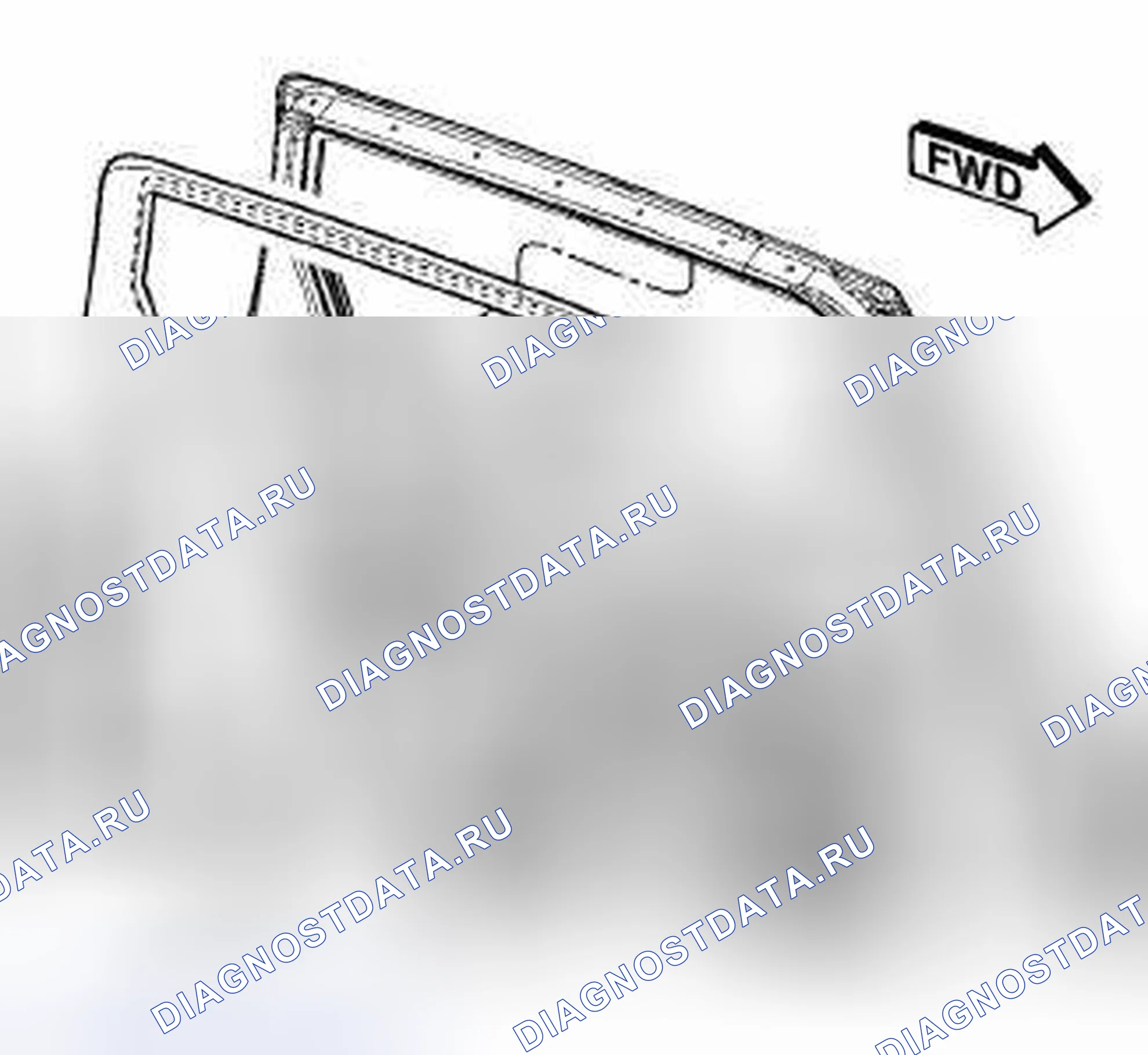 Рис. 46: ДЕМОНТАЖ. Dodge Journey I рестайлинг