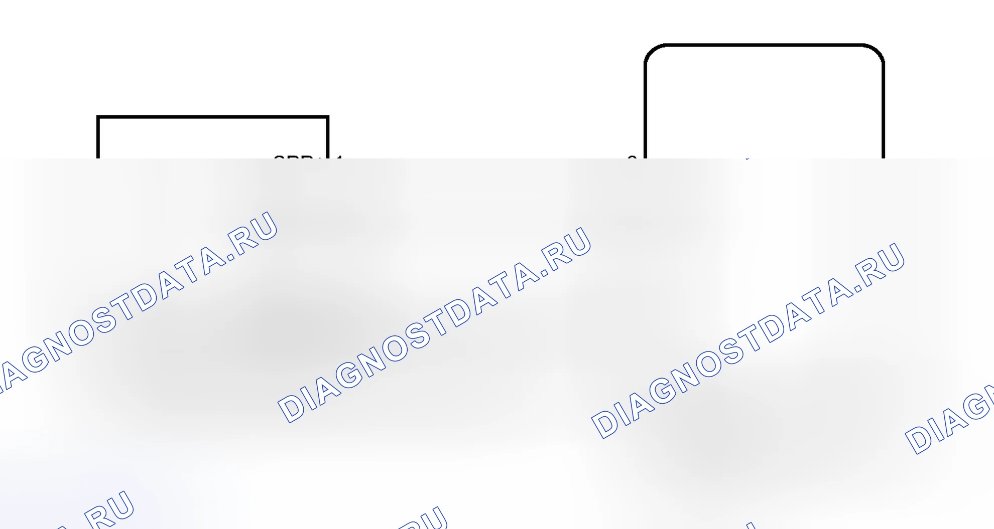 Рис. 688: электросхема. Toyota Camry XV50
