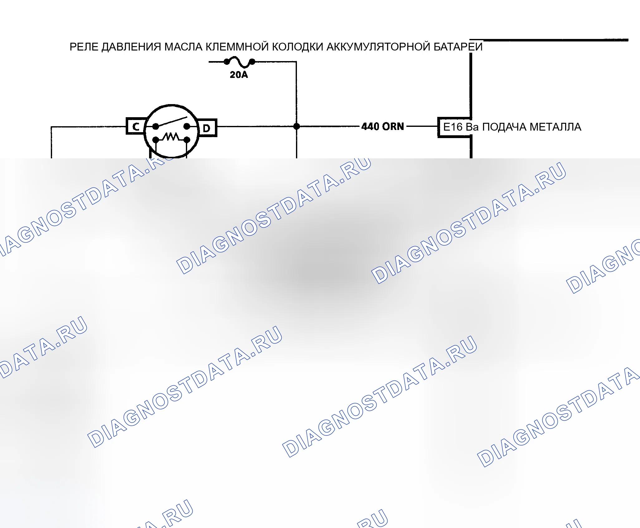 Рис. 264: Схема топливного насоса с кодом 54 (серии " C " и " K "). GMC C3500 HD 
