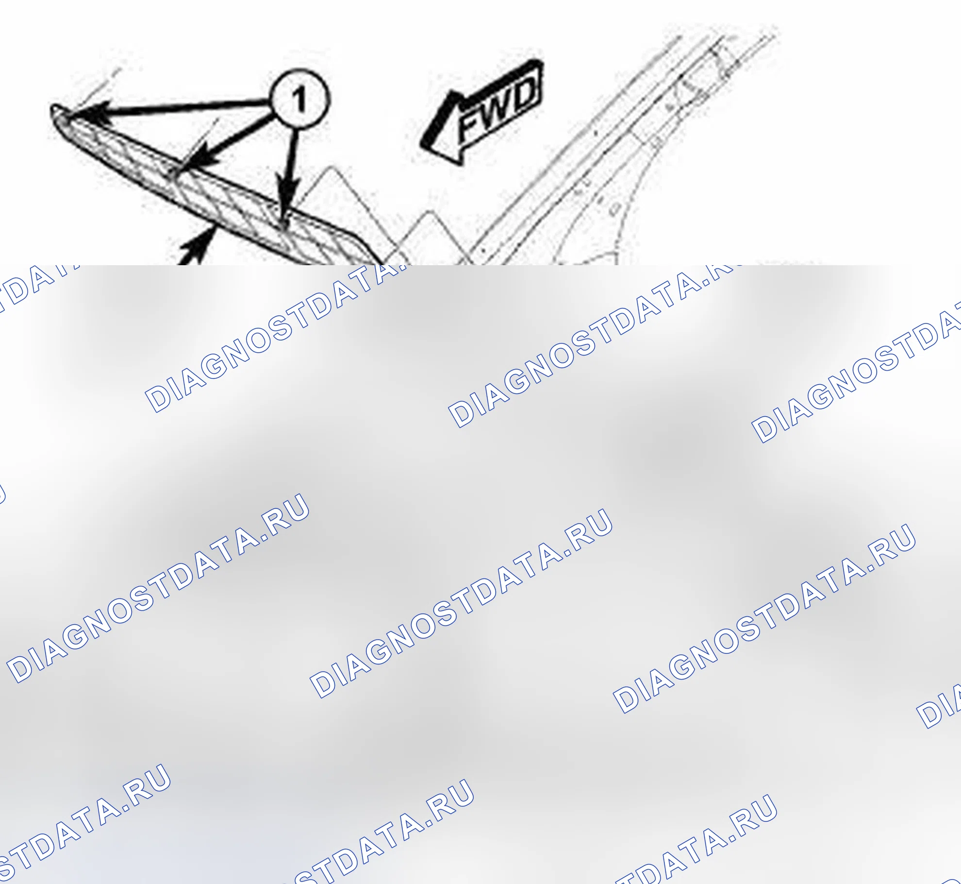 Рис. 61: ЭКРАН-ВОЗДУХОЗАБОРНИК. Dodge Dart PF