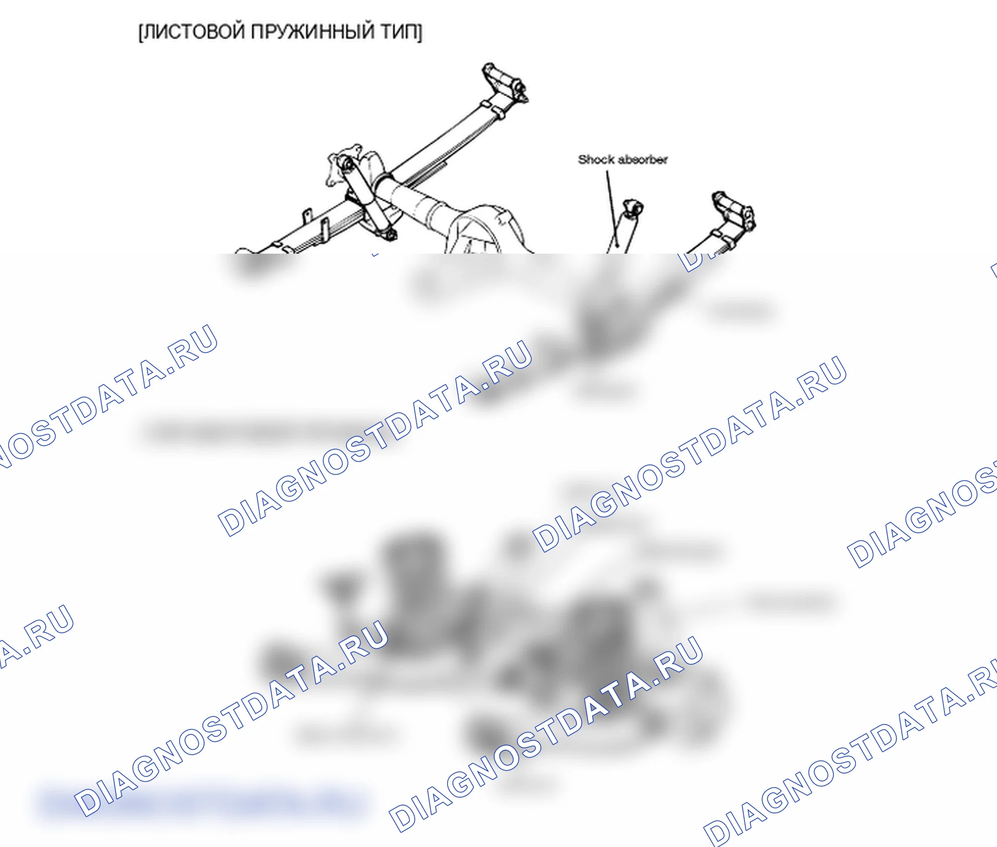 Расположение компонентов и компонентов. Hyundai H-1 A1