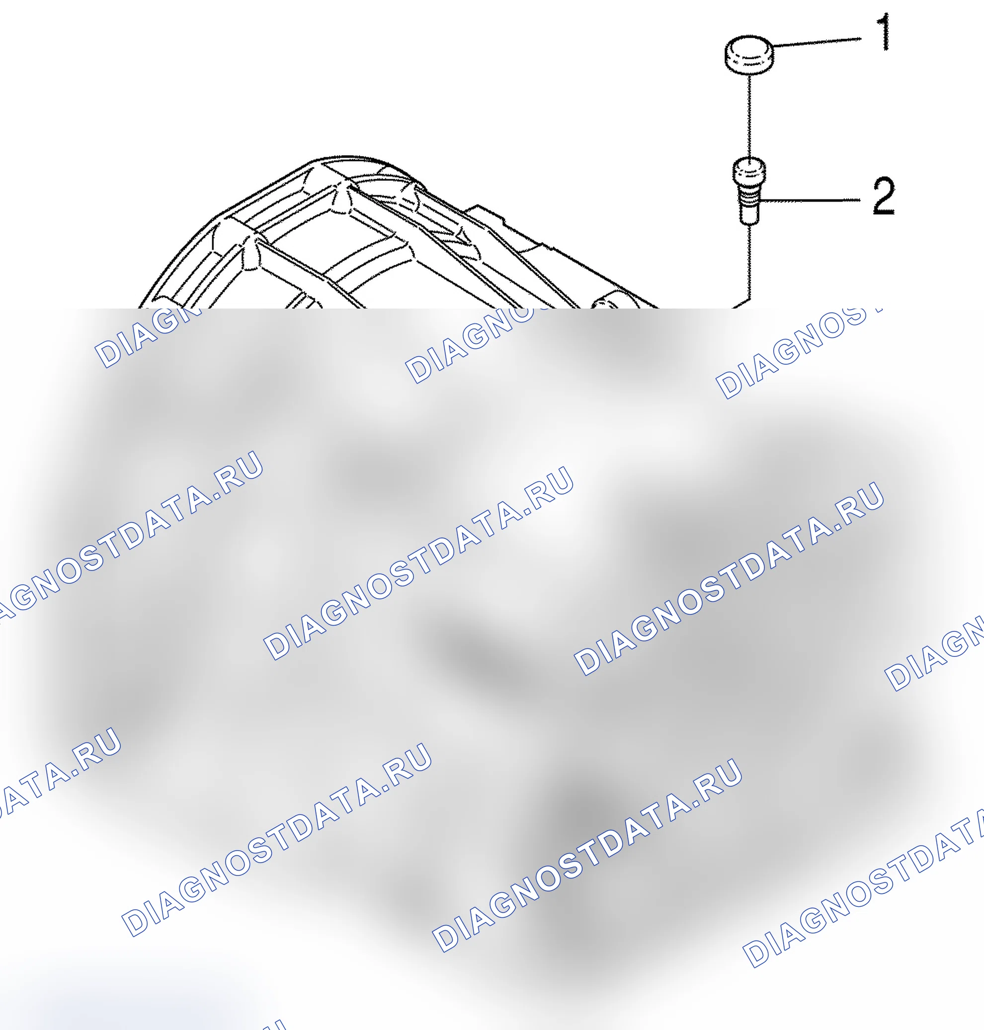 Рис. 989: Удаление вентиляционных отверстий корпуса. Chevrolet Silverado 1500 