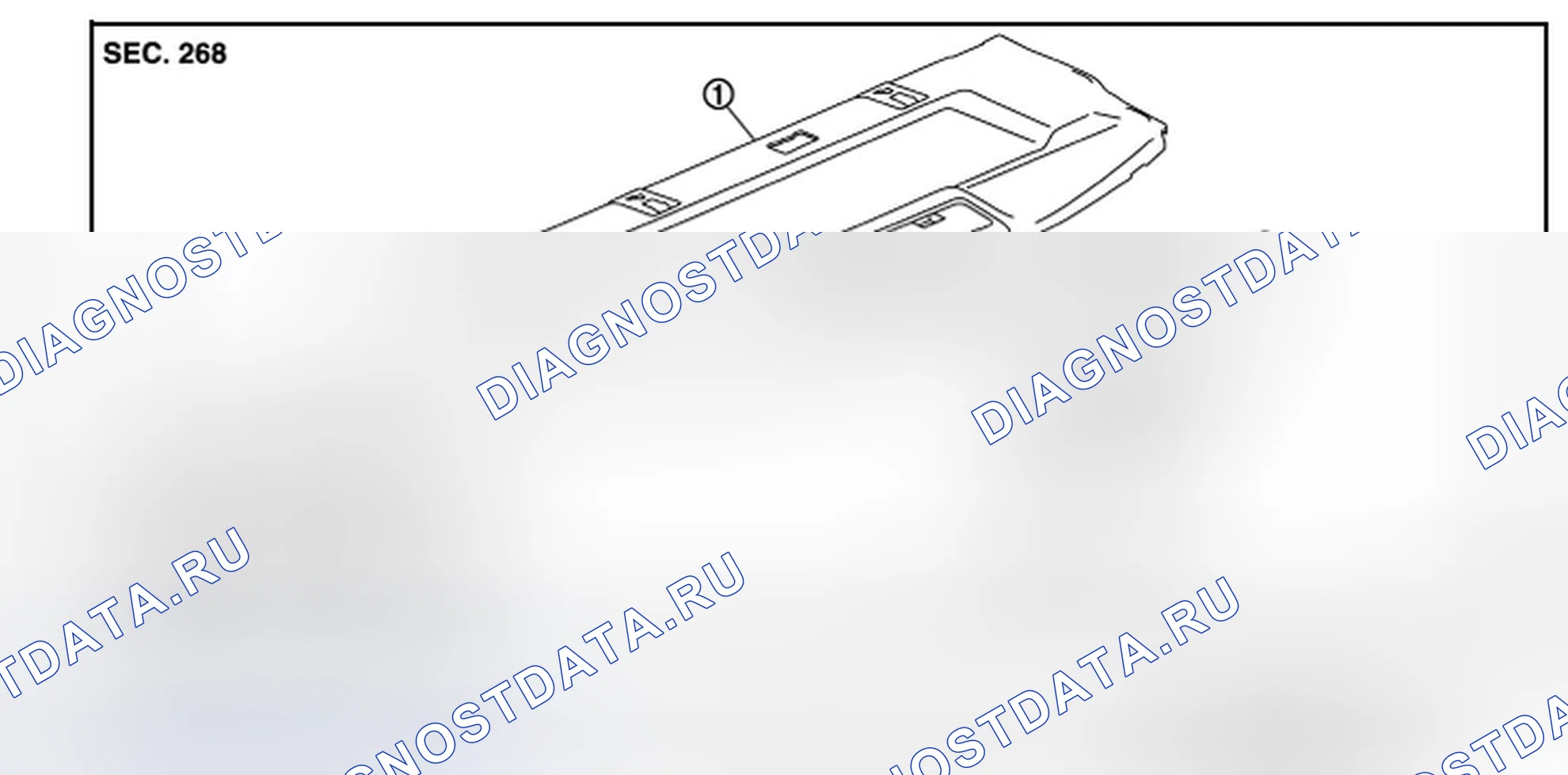 Рис. 17: Разнесенный вид. Infiniti M37 IV