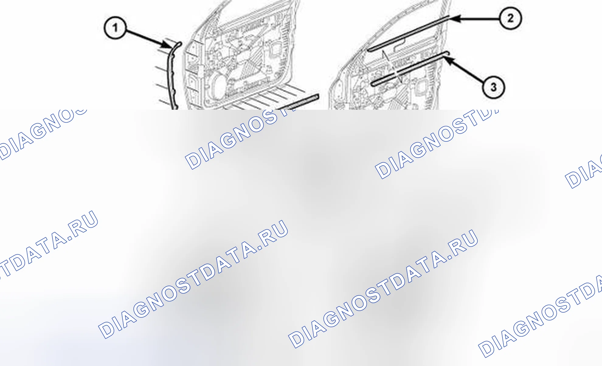 Рис. 56: ДЕМОНТАЖ. RAM Pickup 2500 