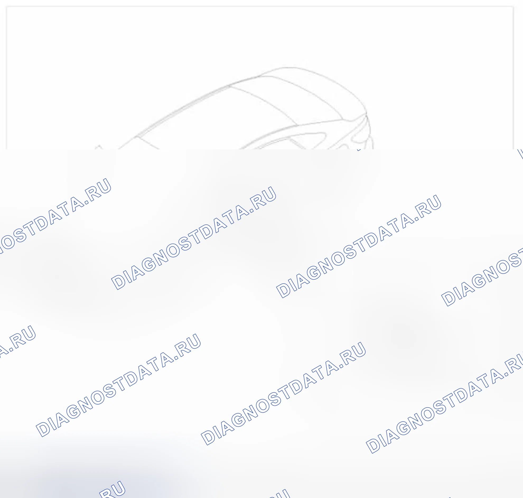 Рис. 26: Расположение компонентов. Hyundai Azera II