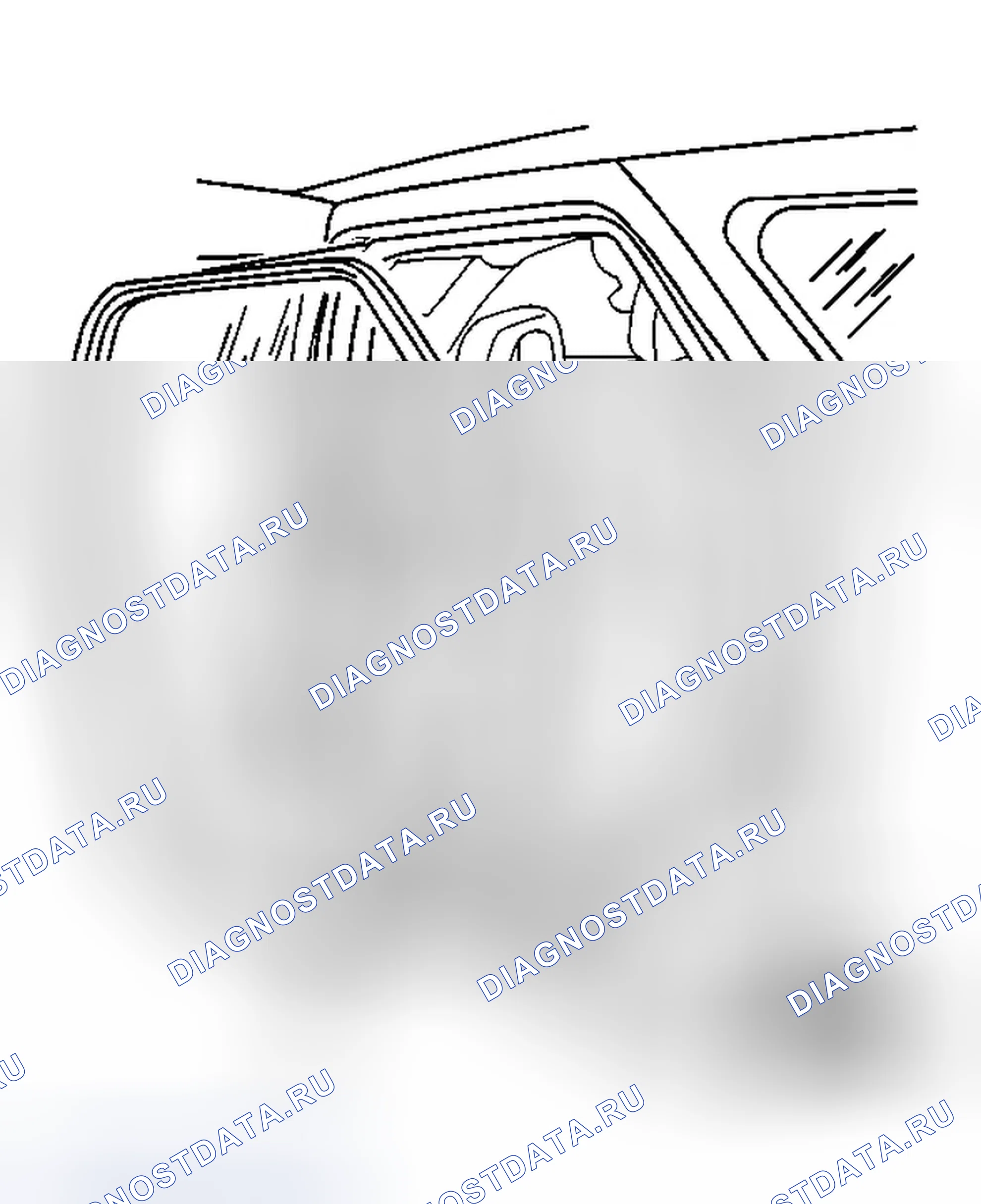 Рис. 87: Порядок демонтажа. Buick Rendezvous I