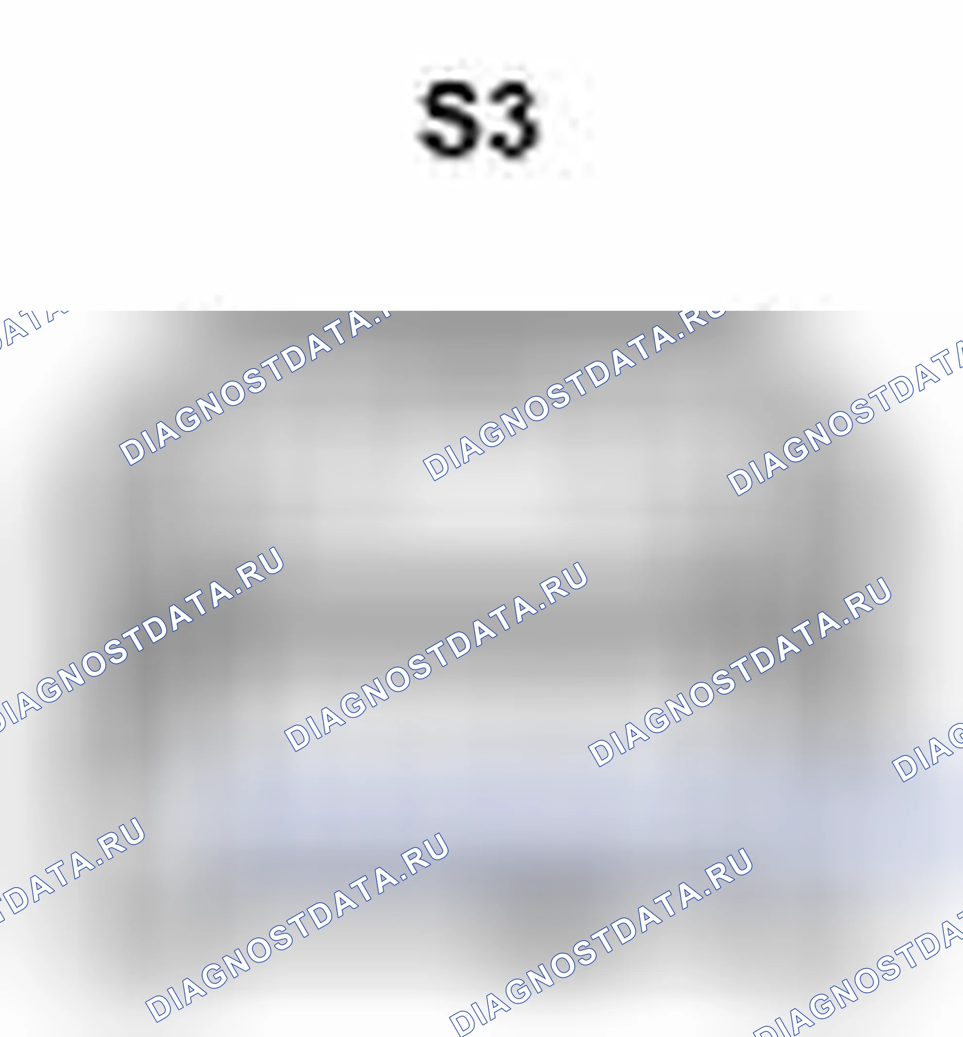 Рис. 421: Вид с торца соединителя (S3). Scion xB II рестайлинг