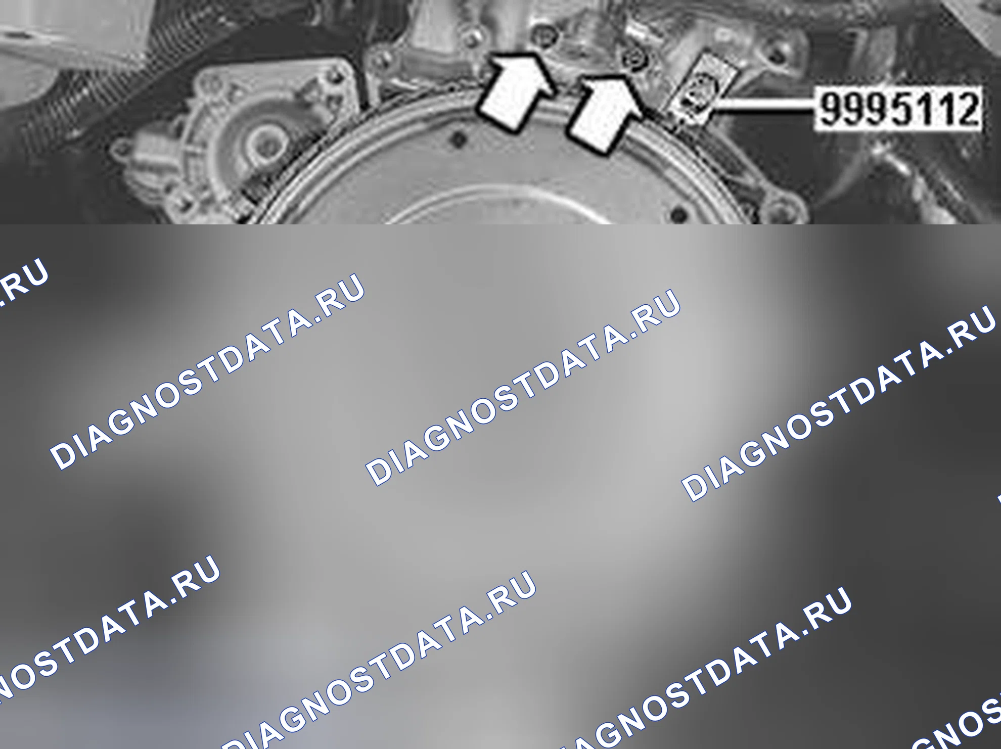 Рис. 123: Снятие несущей пластины. Volvo V70 II