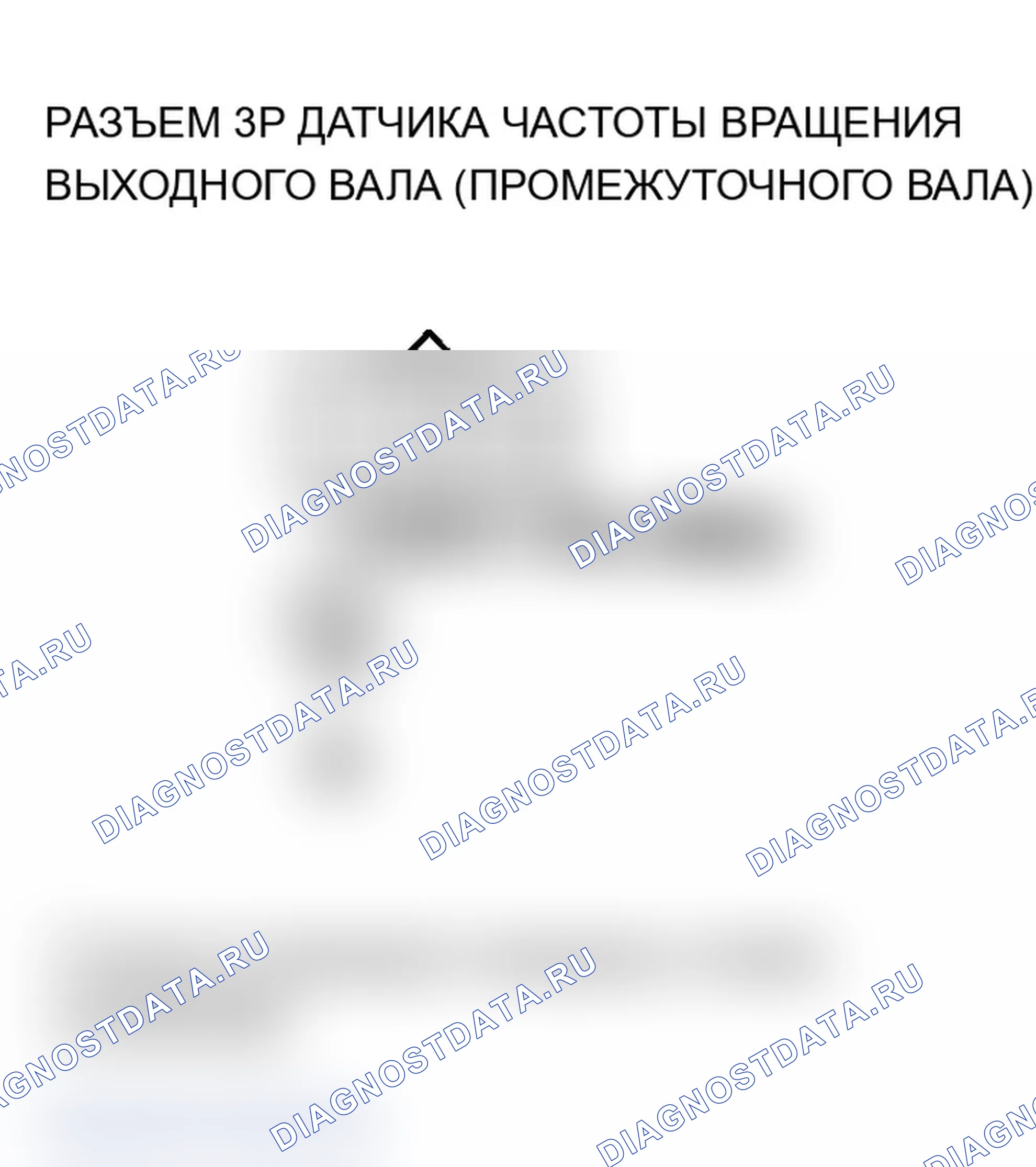 Рис. 173: P0720 расшифровка кода ошибки: неисправность цепи датчика скорости выходного вала (промежуточного вала) (МКПП) (модели 2004-2005 гг.). Acura TL III