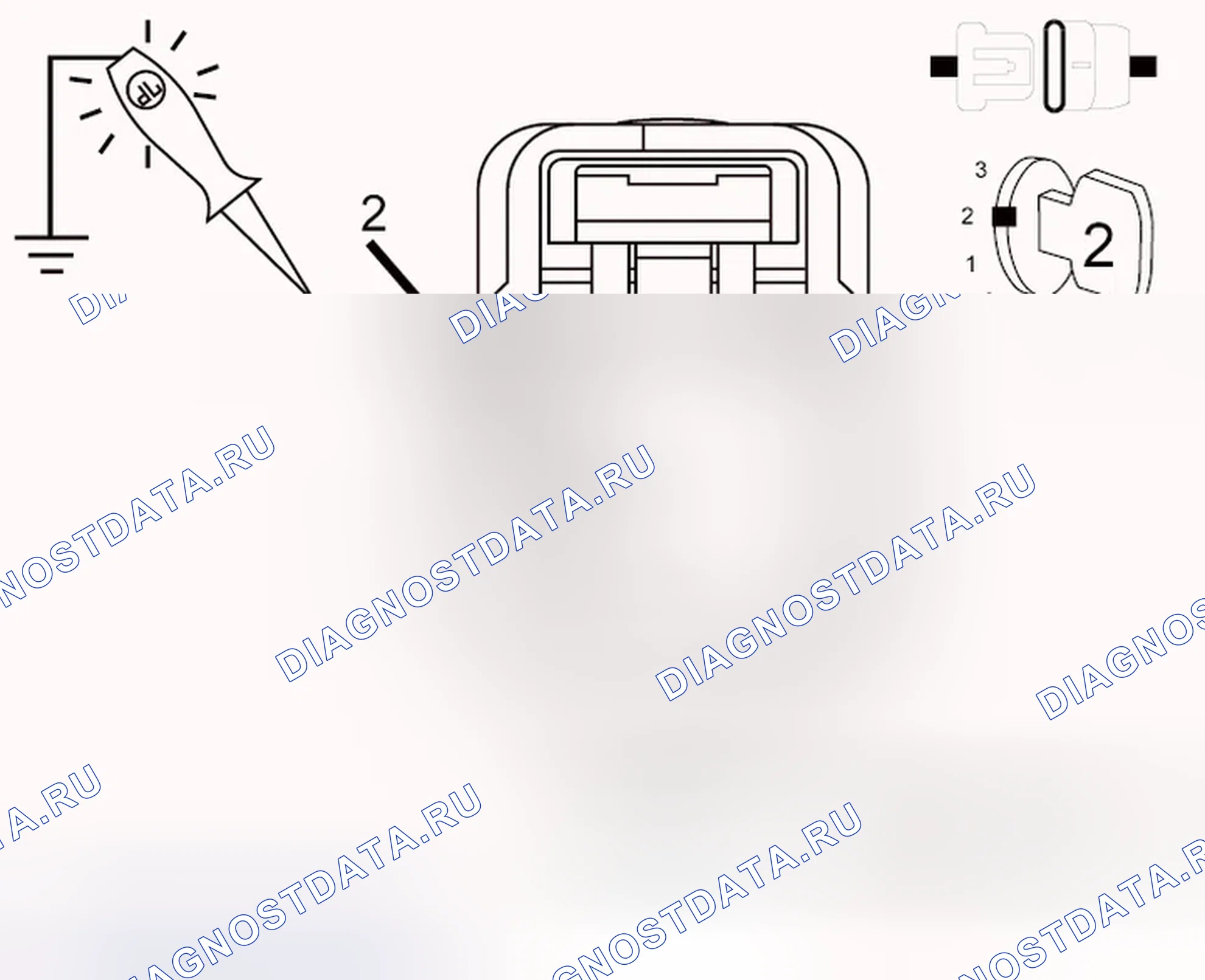 Рис. 135: ДИАГНОСТИЧЕСКИЙ ТЕСТ. Dodge Dart PF