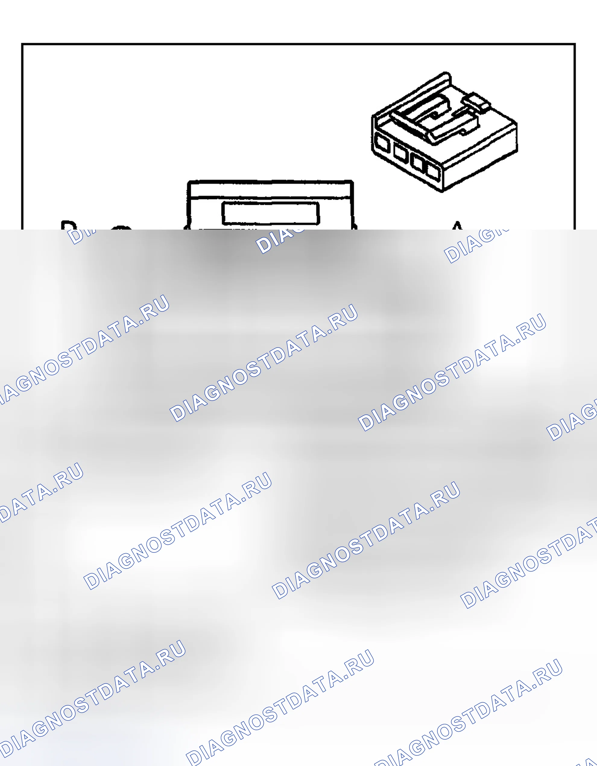 Рис. 10: Люк модуля C1. Chevrolet TrailBlazer I