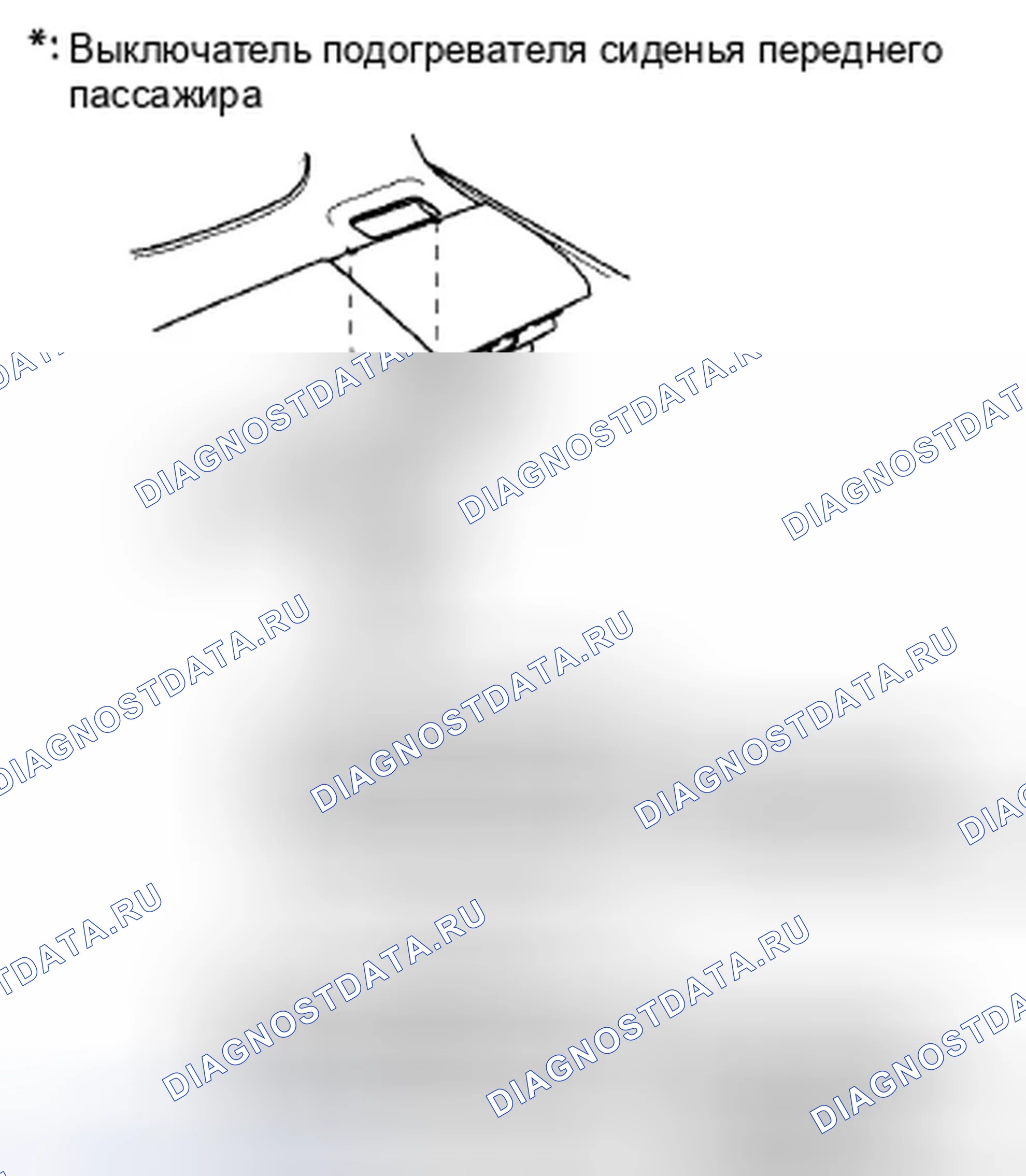 Рис. 369: Испытание/замена переключателя. Honda Crosstour I