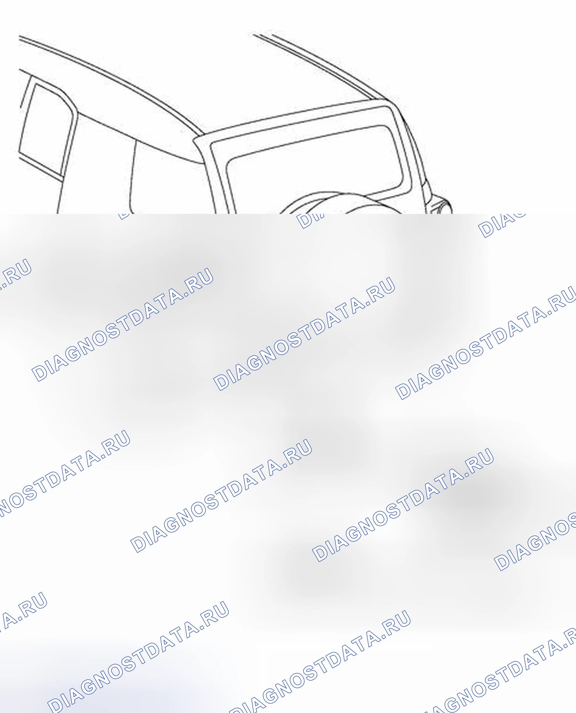 Рис. 154: ИЛЛЮСТРАЦИЯ. Toyota FJ Cruiser I