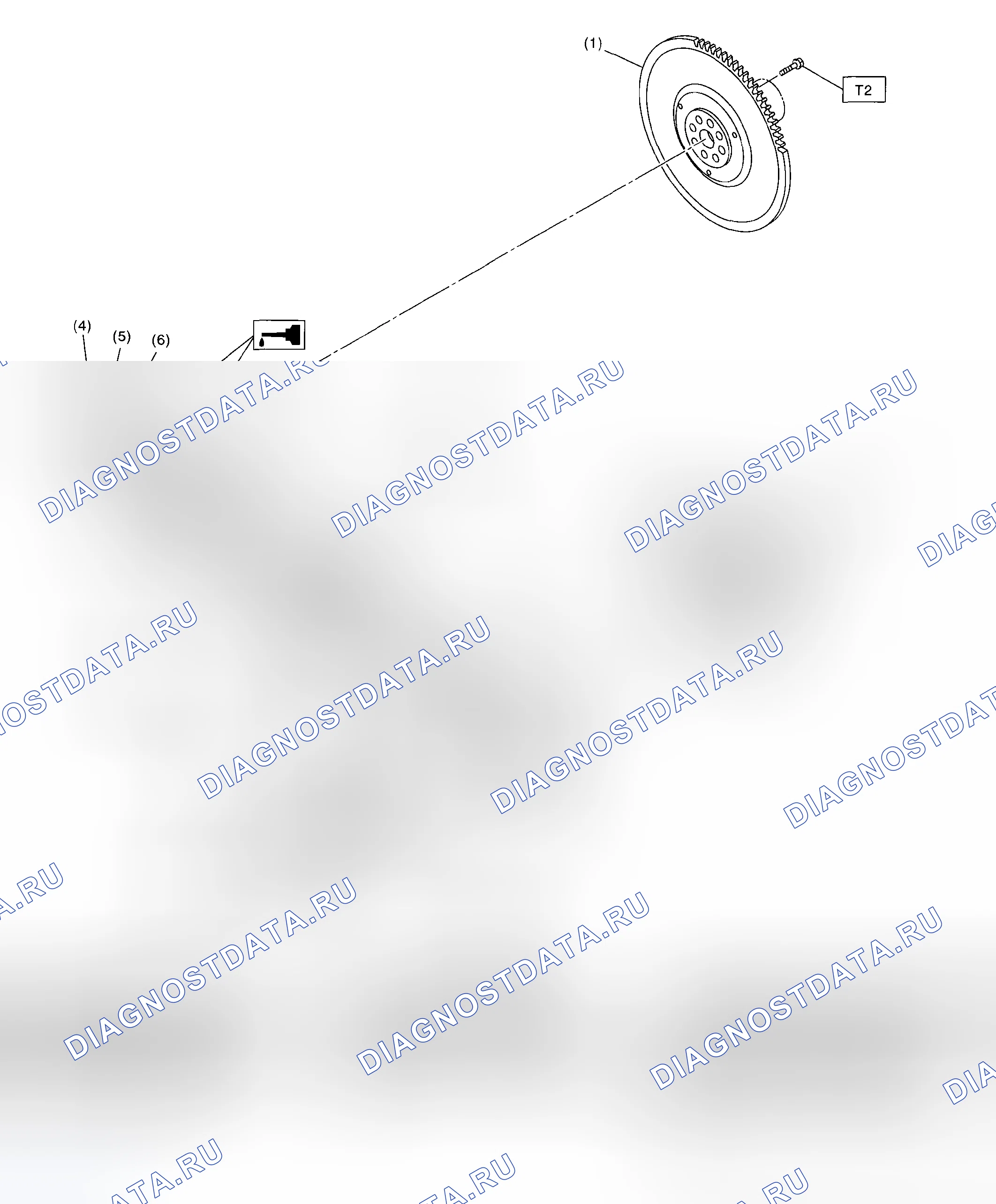 Рис. 18: КОЛЕНЧАТЫЙ ВАЛ И ПОРШЕНЬ. Honda WR-V I
