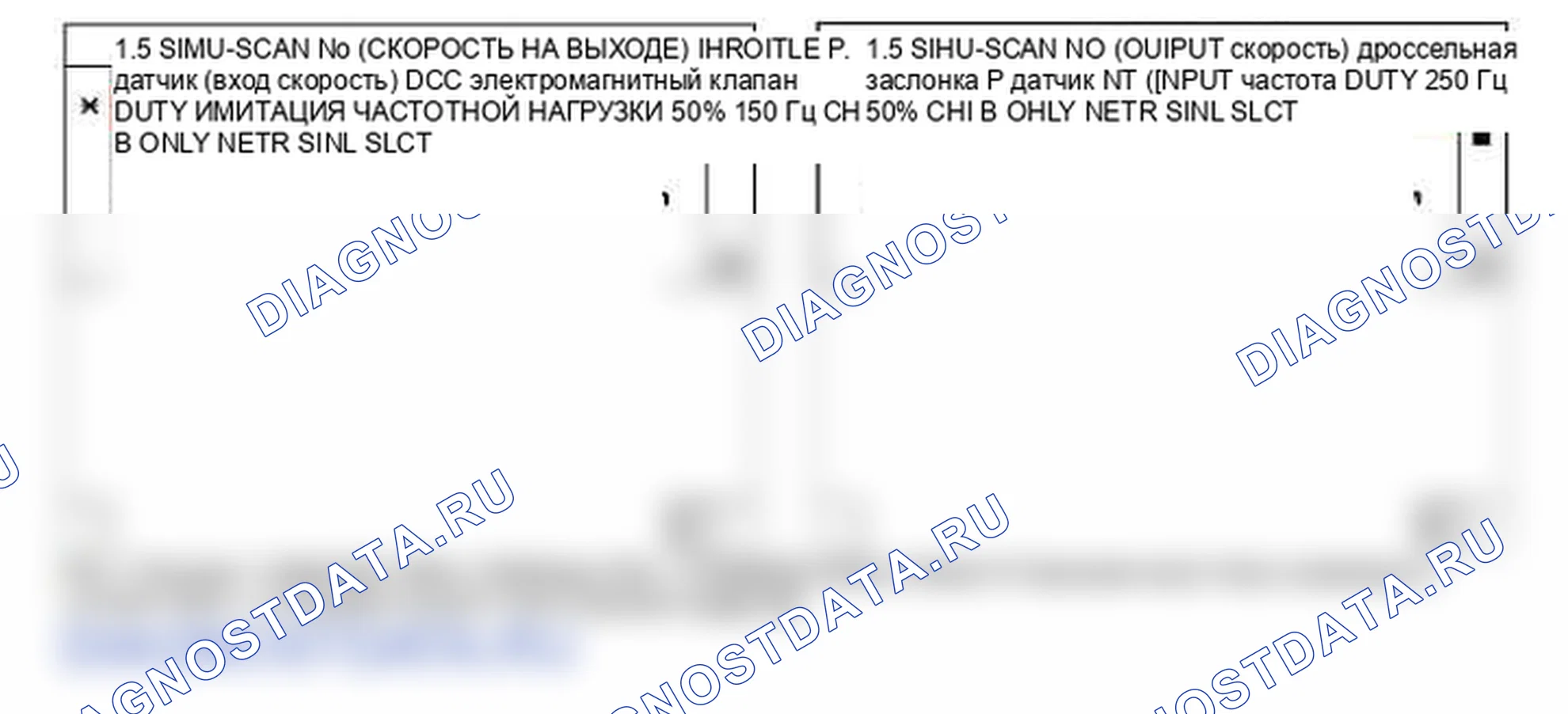 P0722: Цепь датчика скорости на выходе AT - обрыв или короткое замыкание (GND). Hyundai Santa Fe CM