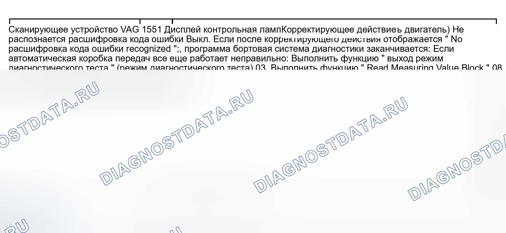 Рис. 146: Таблица диагностических кодов неисправностей (расшифровка кода ошибки). Audi S8 D2 рестайлинг