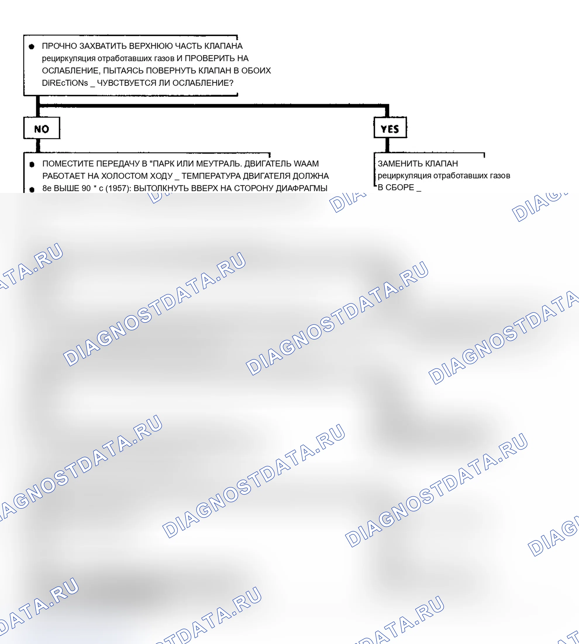 Рис. 479: Блок-схема C7: Проверка клапана рециркуляция отработавших газов (корпус A/J/N/P). Oldsmobile Cutlass Ciera I