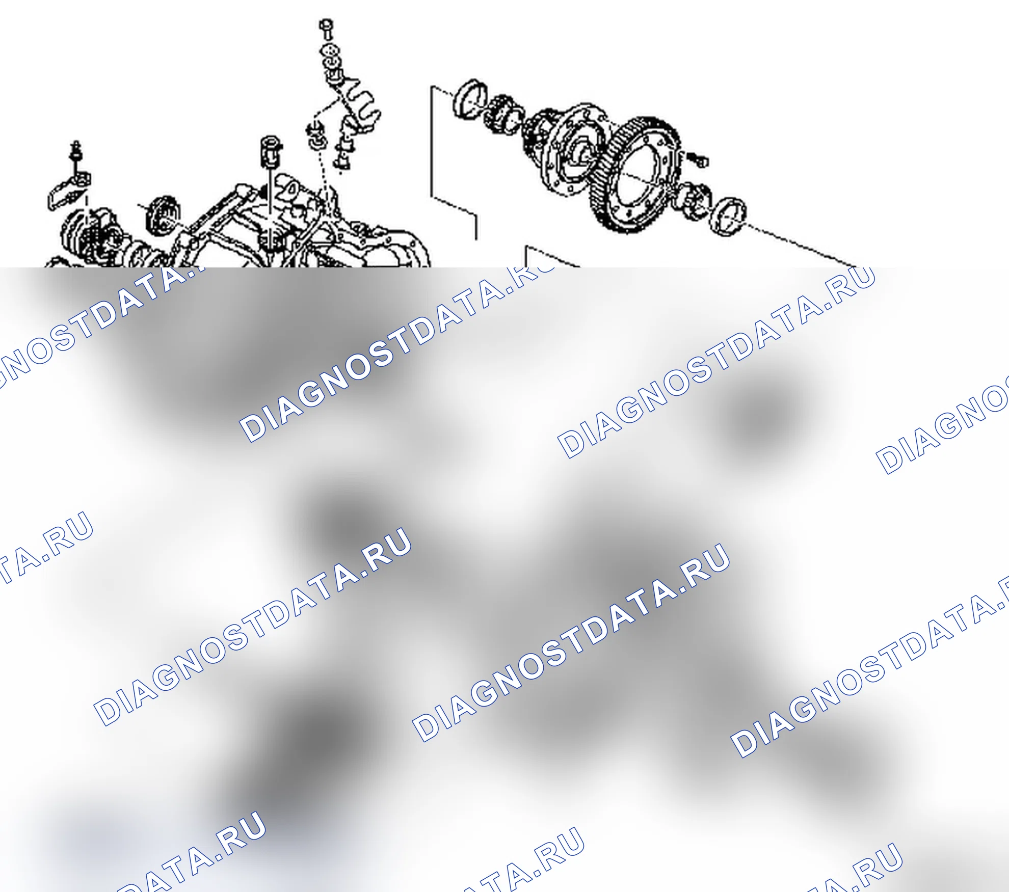 Иллюстрация - подшипник главного вала в корпусе сцепления (F23). Opel Corsa C