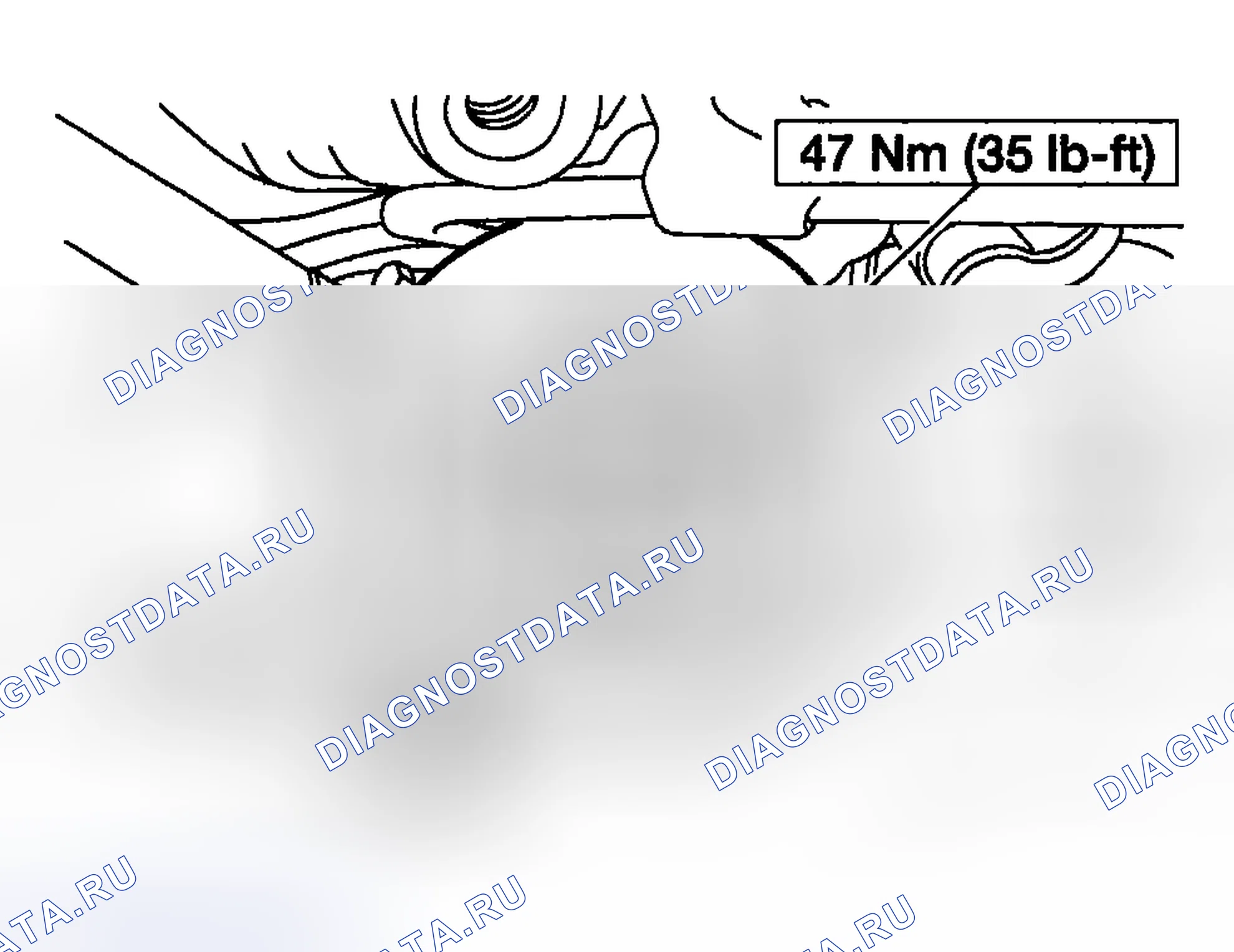 Рис. 50: Демонтаж и монтаж. Ford Pickup F250 Super Duty I