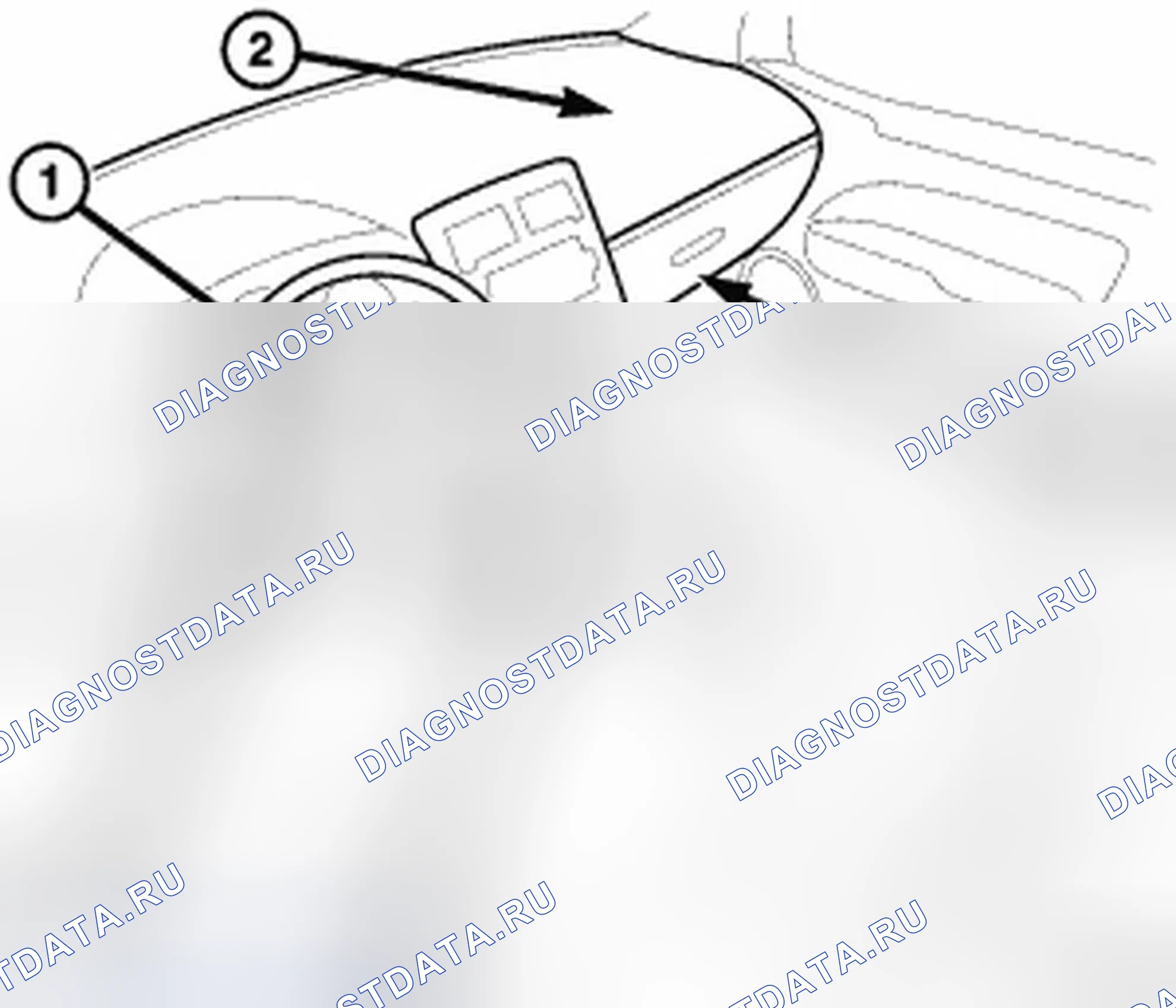 Рис. 18: ПОДУШКА БЕЗОПАСНОСТИ-ВОДИТЕЛЬ. Dodge Caliber I