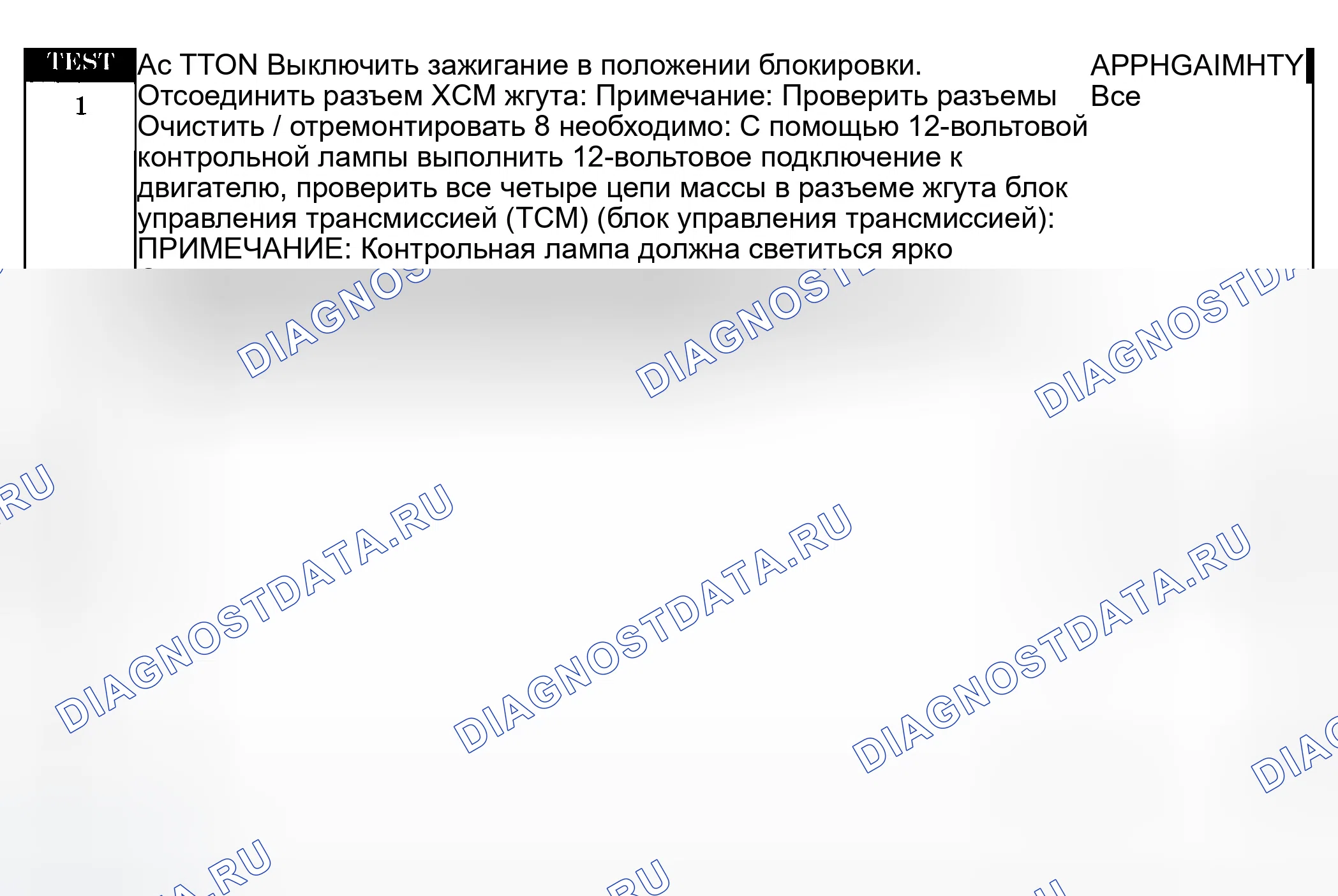 Рис. 1137: Диагностическая процедура. Dodge Pickup R3500 