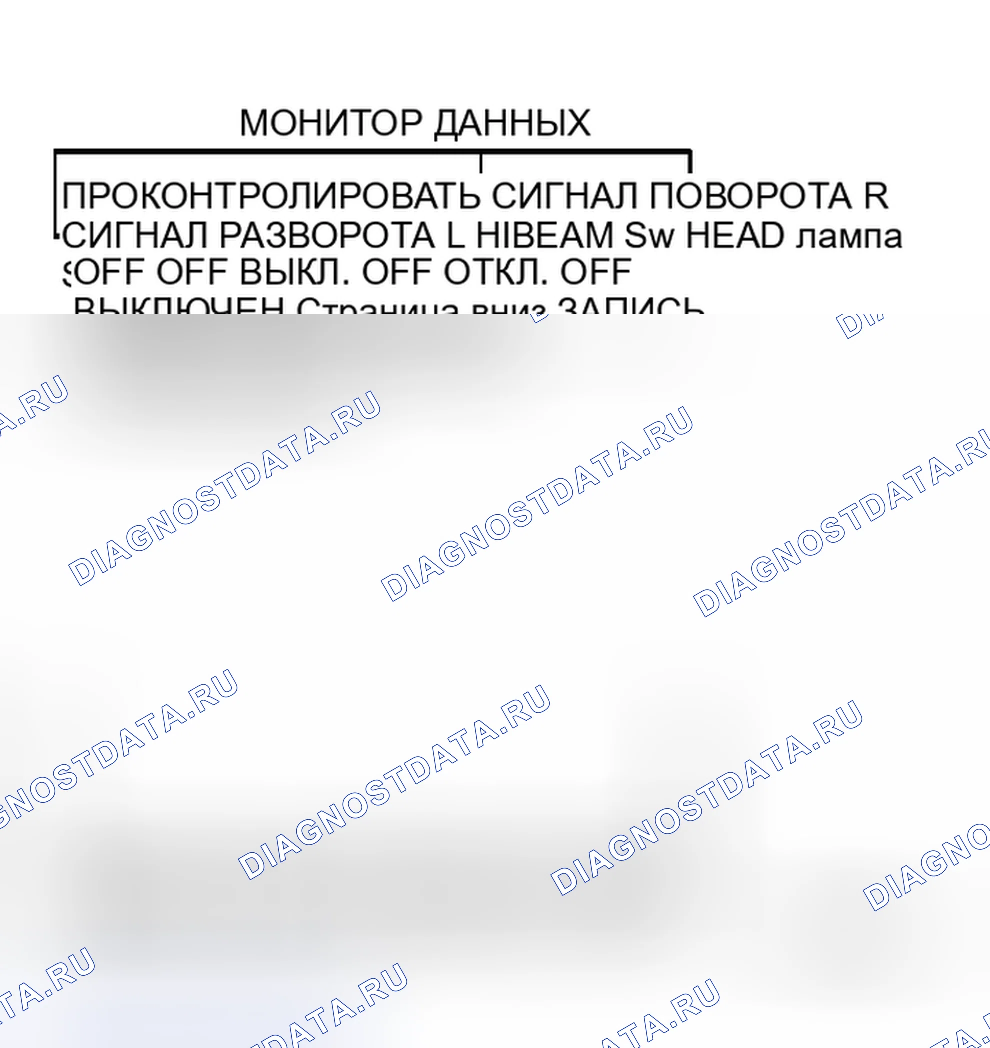 Рис. 121: Проверка комбинированного выключателя. Honda Life I
