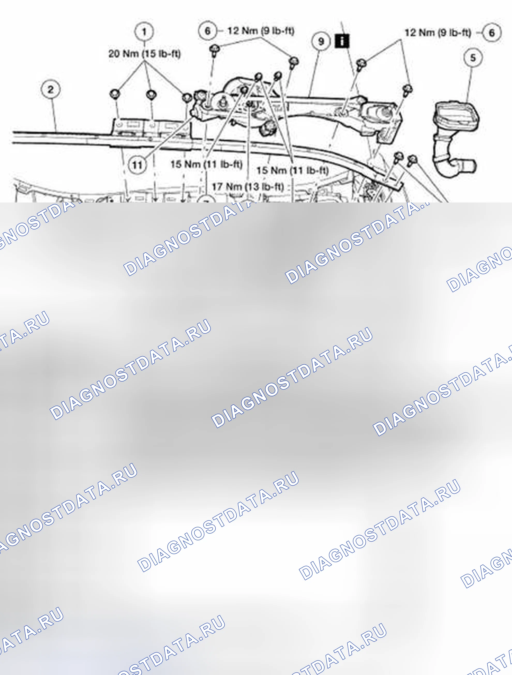 Рис. 252: Стеклоочиститель. Hyundai ix25 II