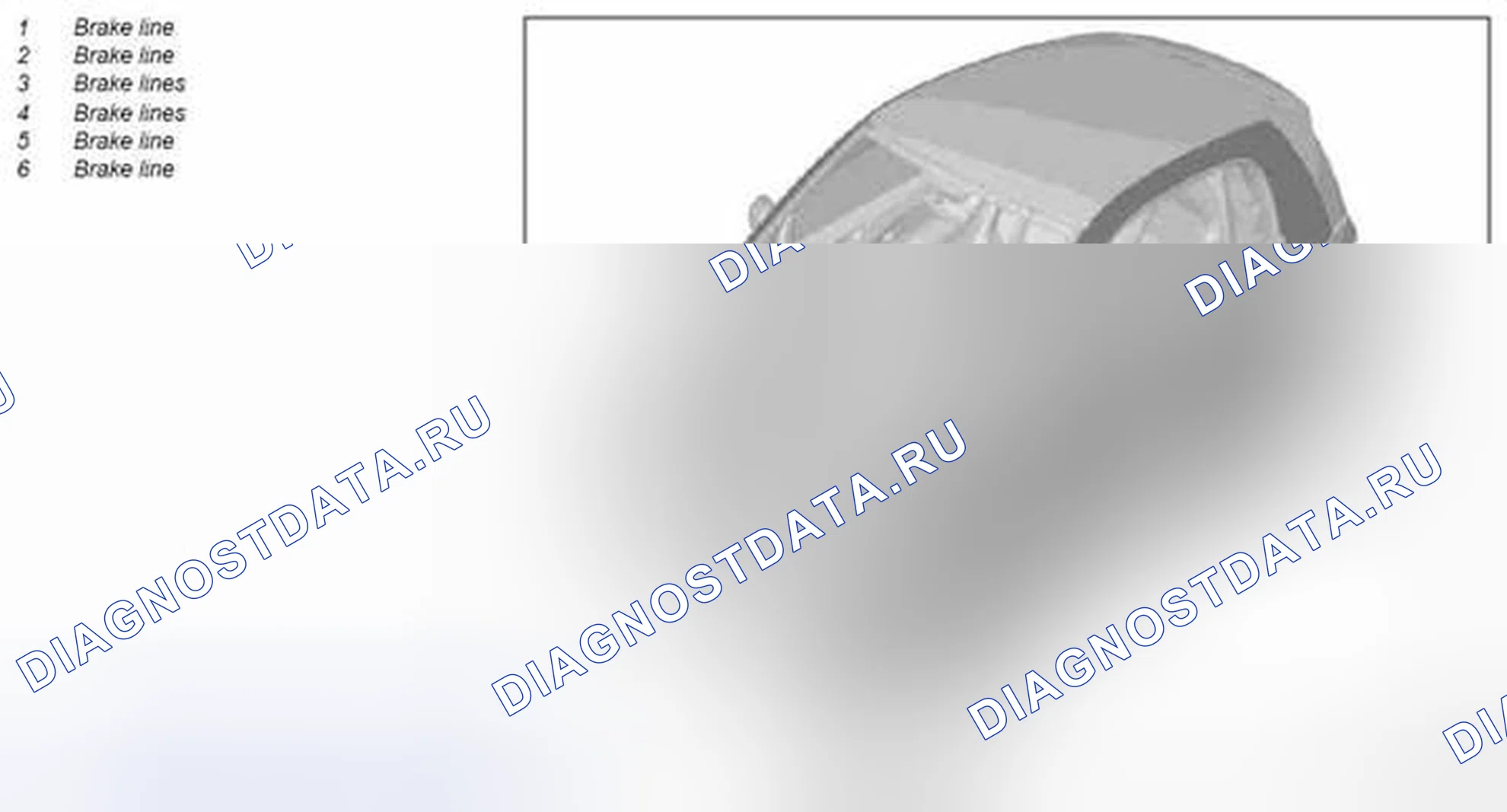Рис. 171: Демонтаж / монтаж тормозных магистралей - AR42.10-P-0017MCU. Kia Soul I