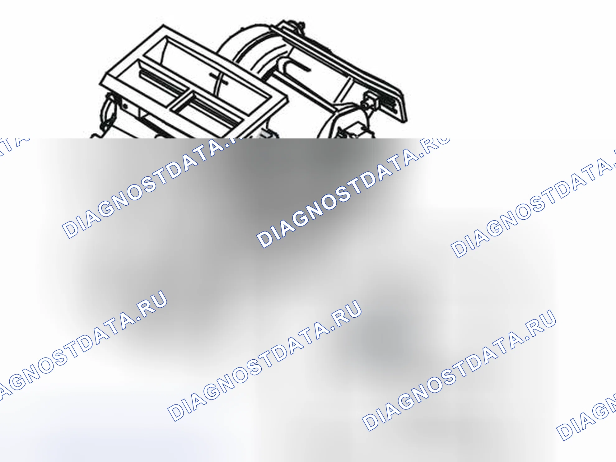 Рис. 52: ДЕМОНТАЖ МОДУЛЯ ДВИГАТЕЛЯ ЗАСЛОНКИ (DMM) ДЛЯ ДЕФРОСТЕРА. Volvo V50 I